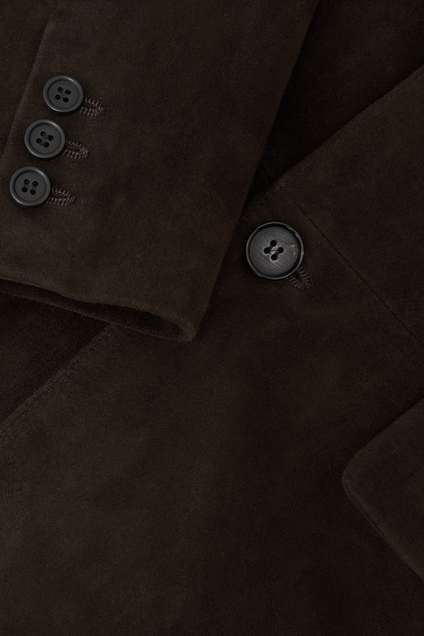 SUEDE BLAZER CHOCOLATE BROWN 6