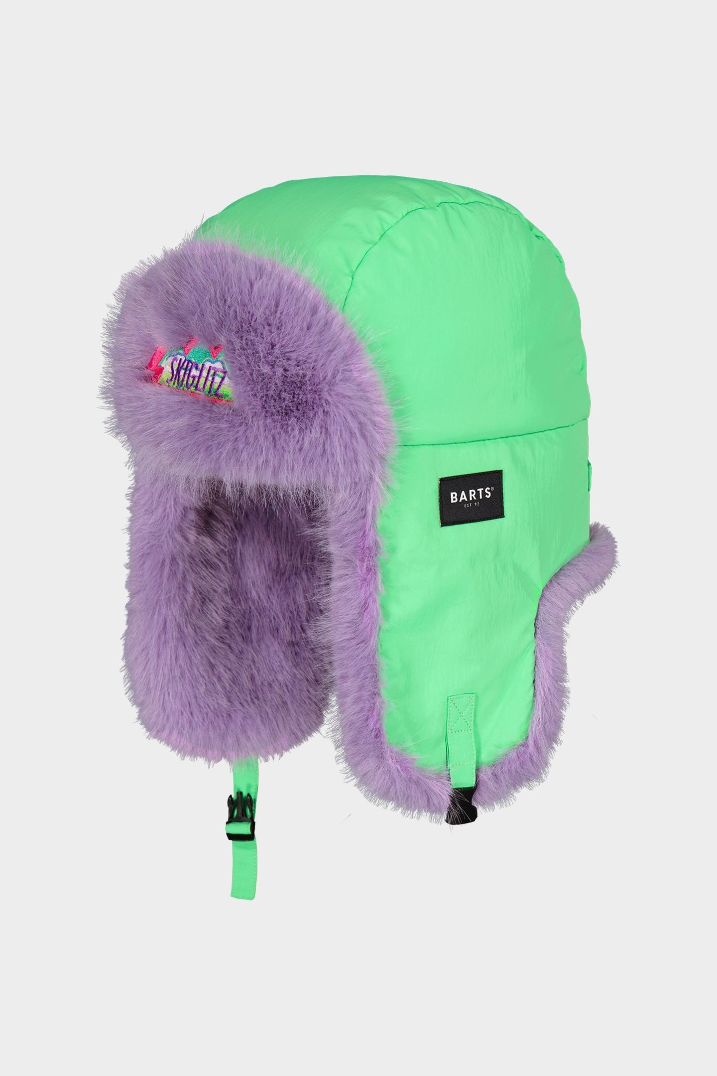 SKIGLITZ BOMBER AVIATOR HAT GREEN 1