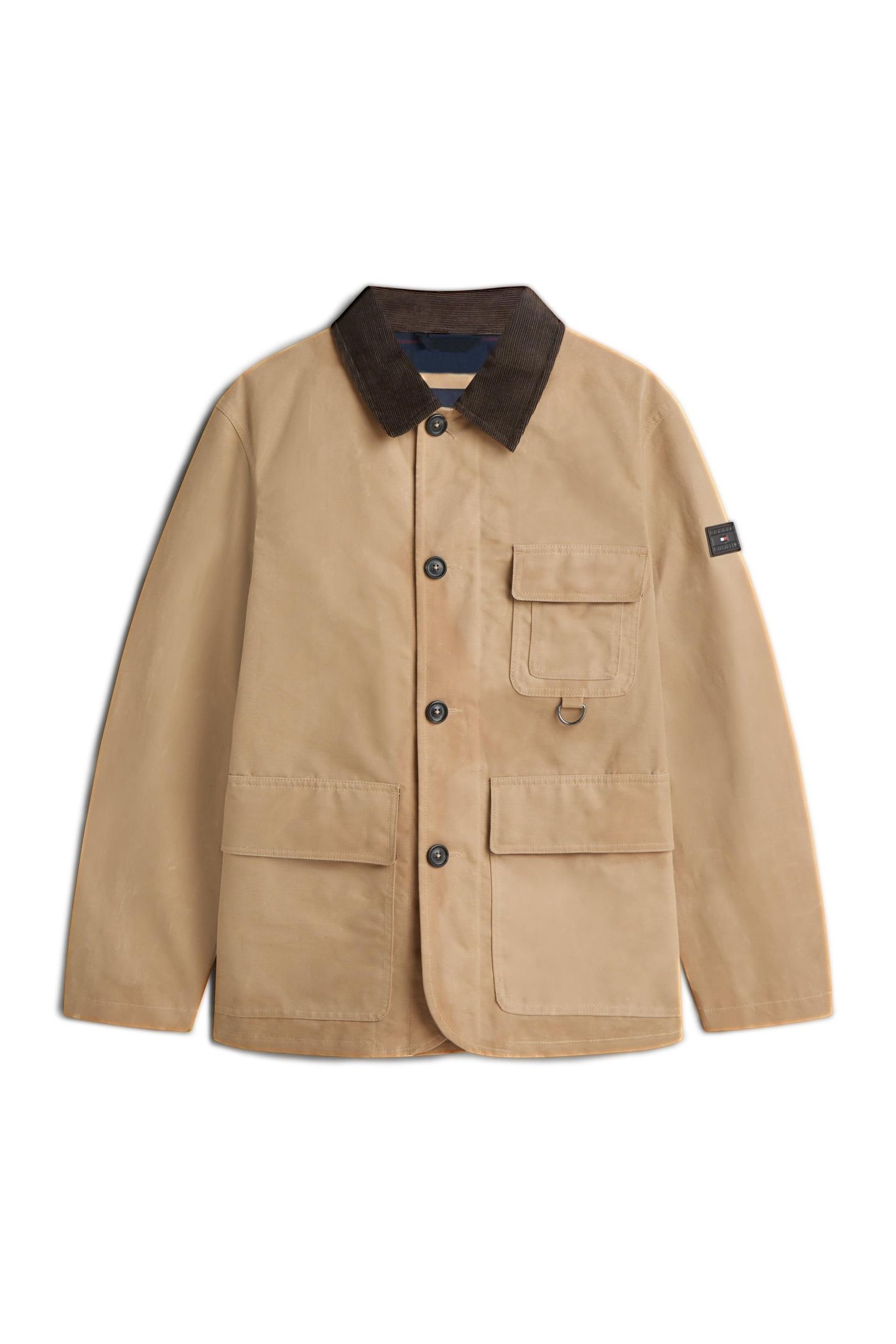 WAXED BARN JACKET SAFARI CANVAS 6