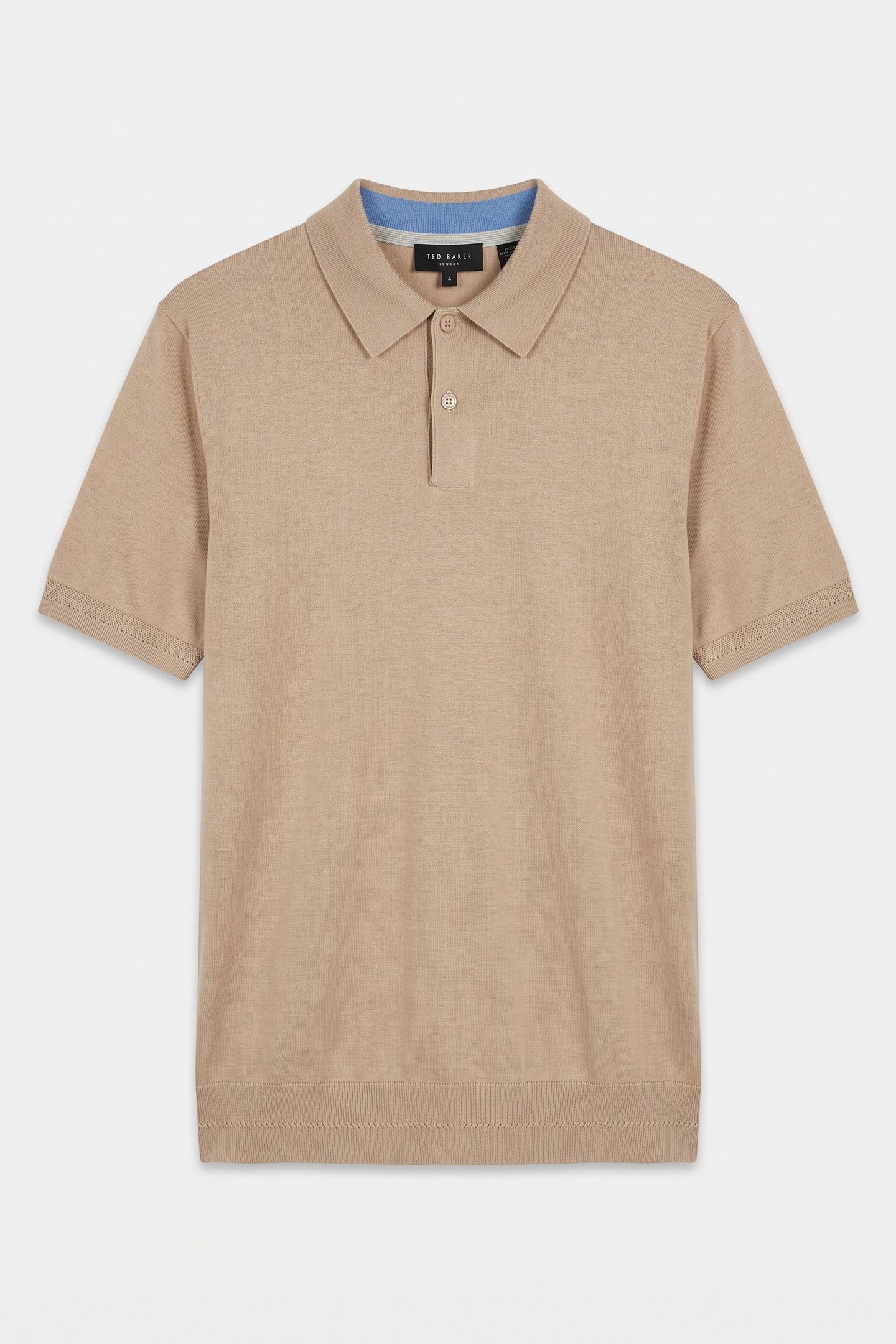 SS SILK COTTON POLO TAUPE 3