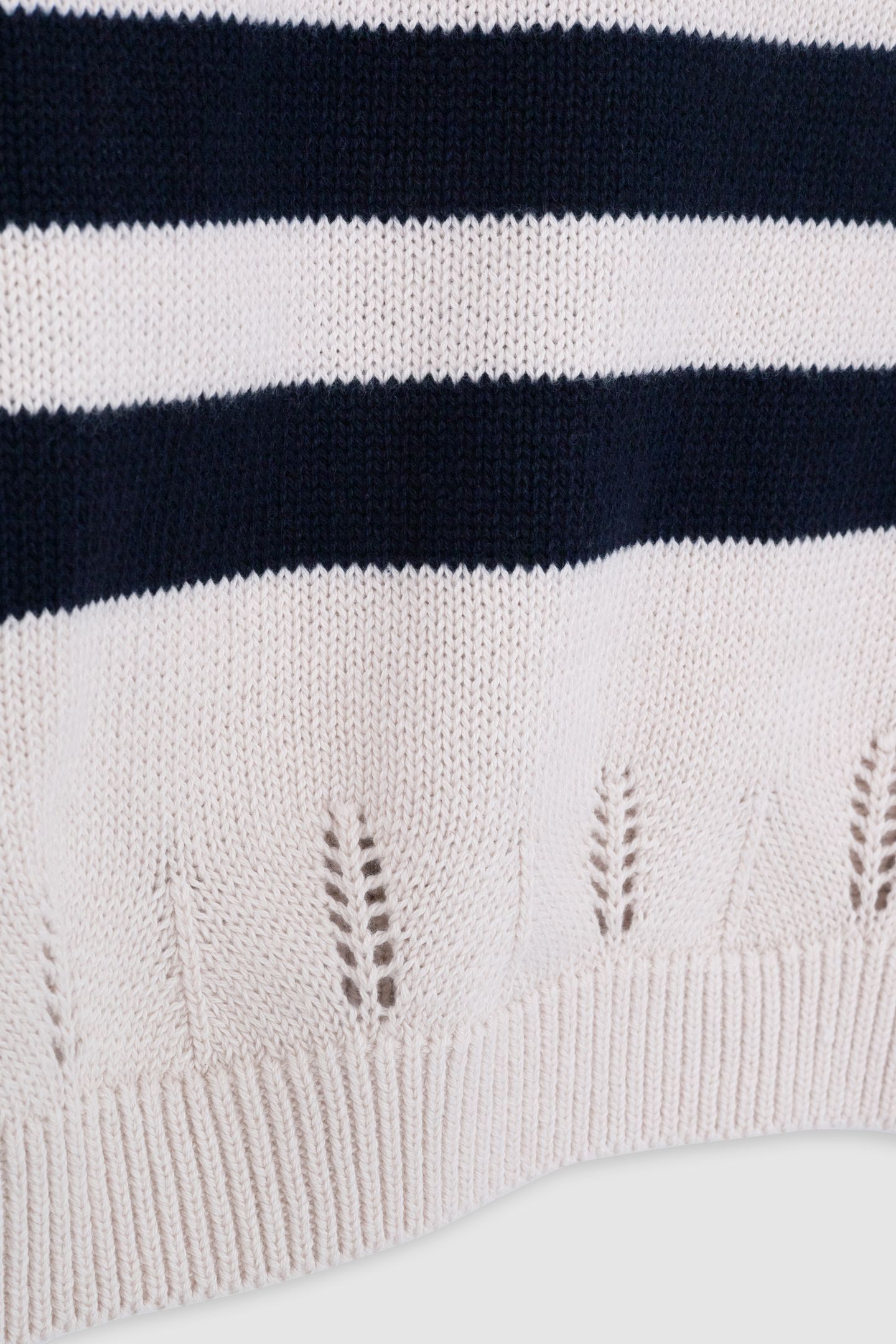 GIRL’S ORGANIC SAILOR-STRIPE SWEATER, DIAMANTE LIGHTNING 7