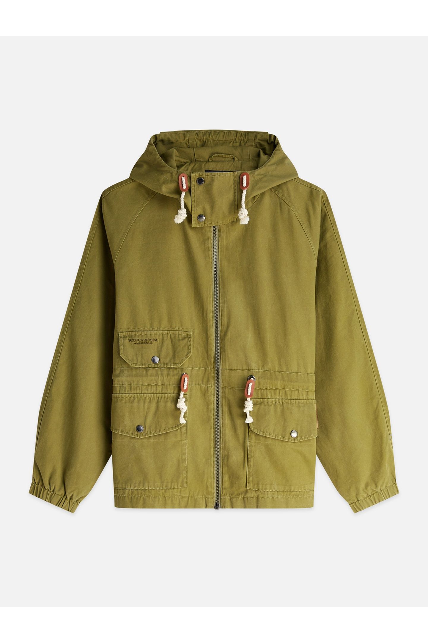 HERITAGE SMOCK JACKET DARK BEIGE 4
