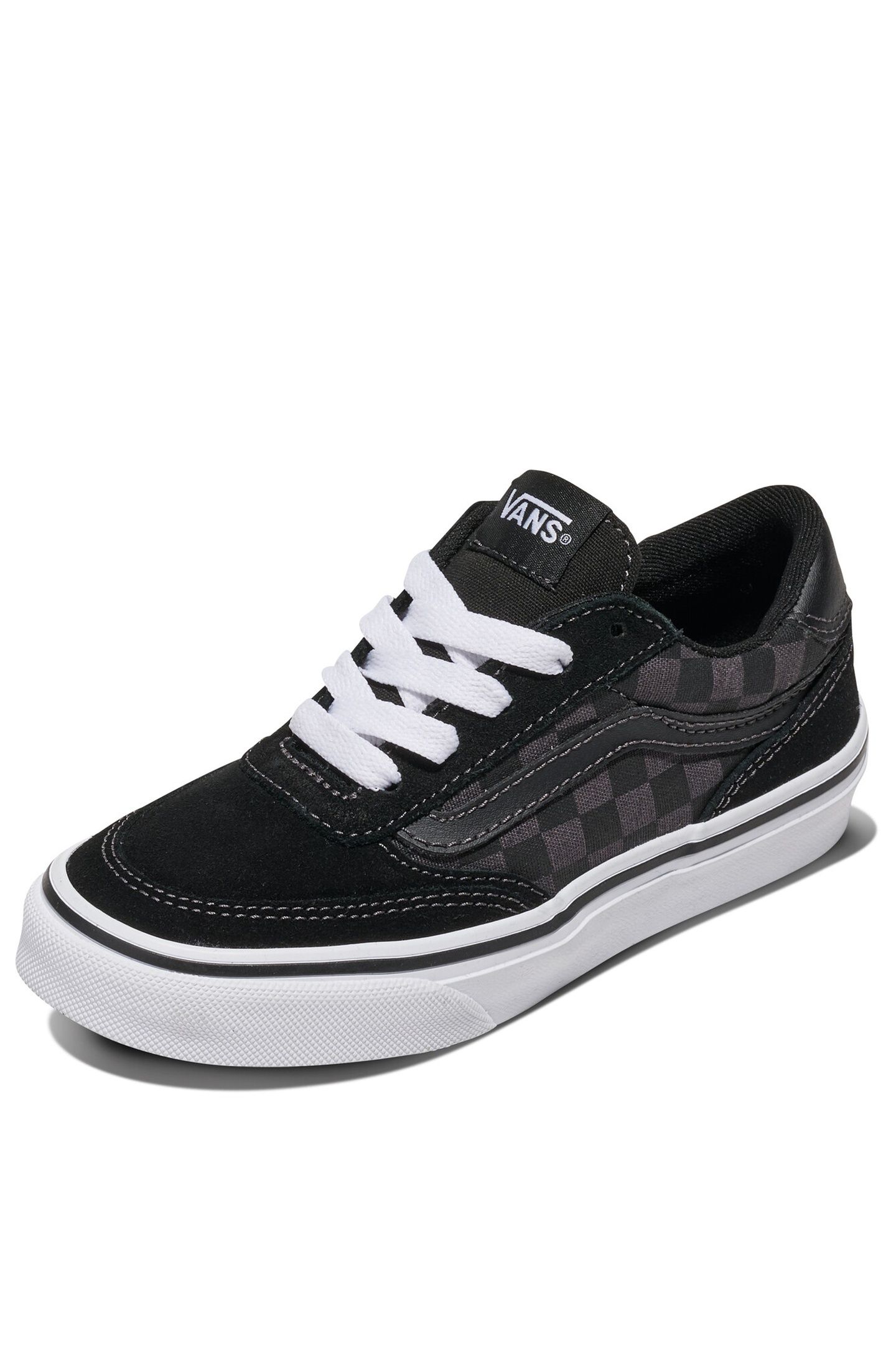 YOUTH BROOKLYN LS CHECKERBOARD BLACK/ASPHALT 2