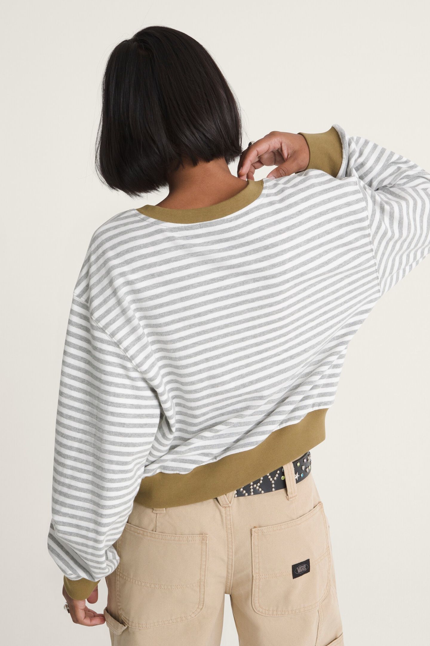 MOLLY HENLEY PULLOVER MARSHMALLOW/CEMENT HEATHE 2