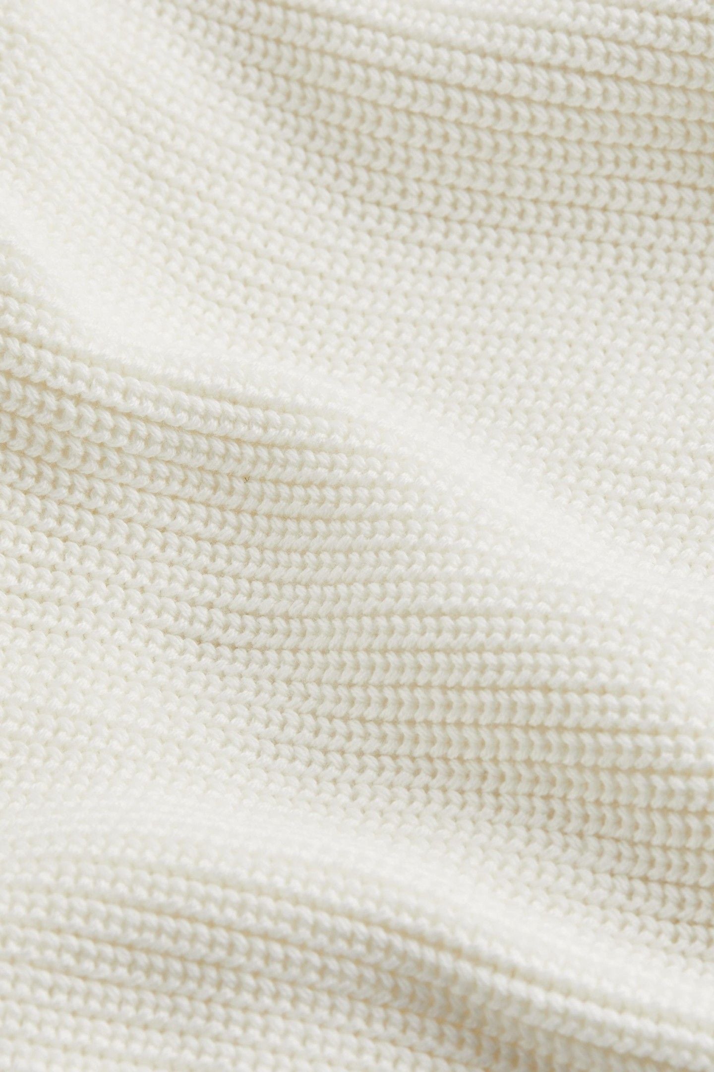 CK INTARSIA HIGH NECK IVORY 3