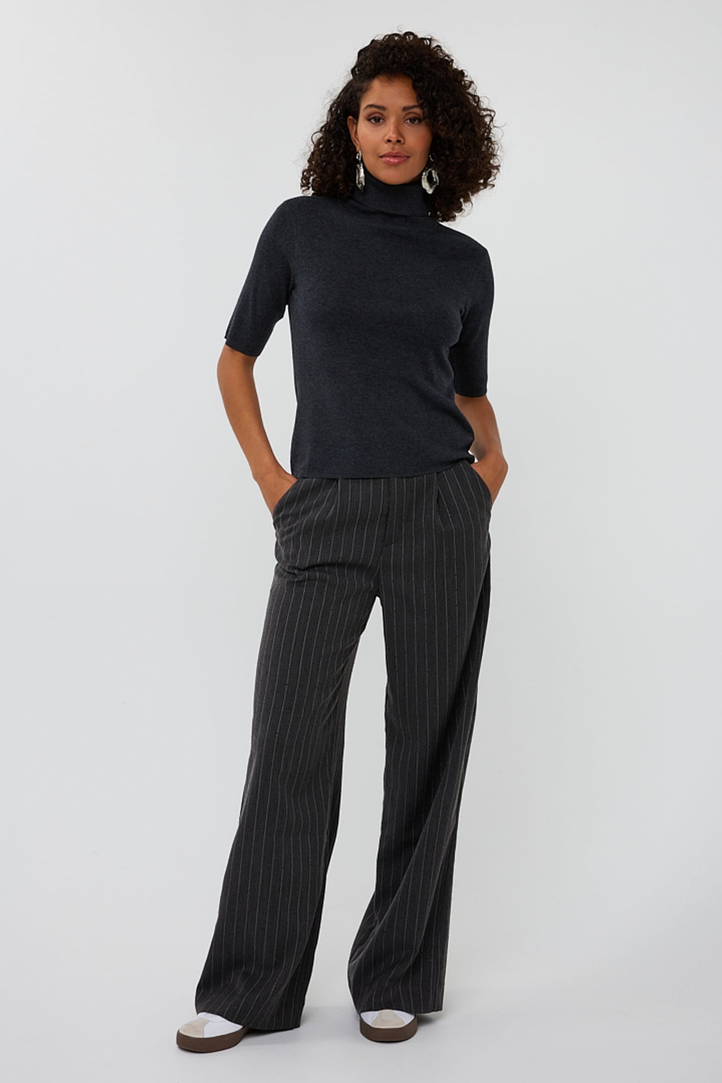 SWEATER RIB COL ANTHRACITE 2