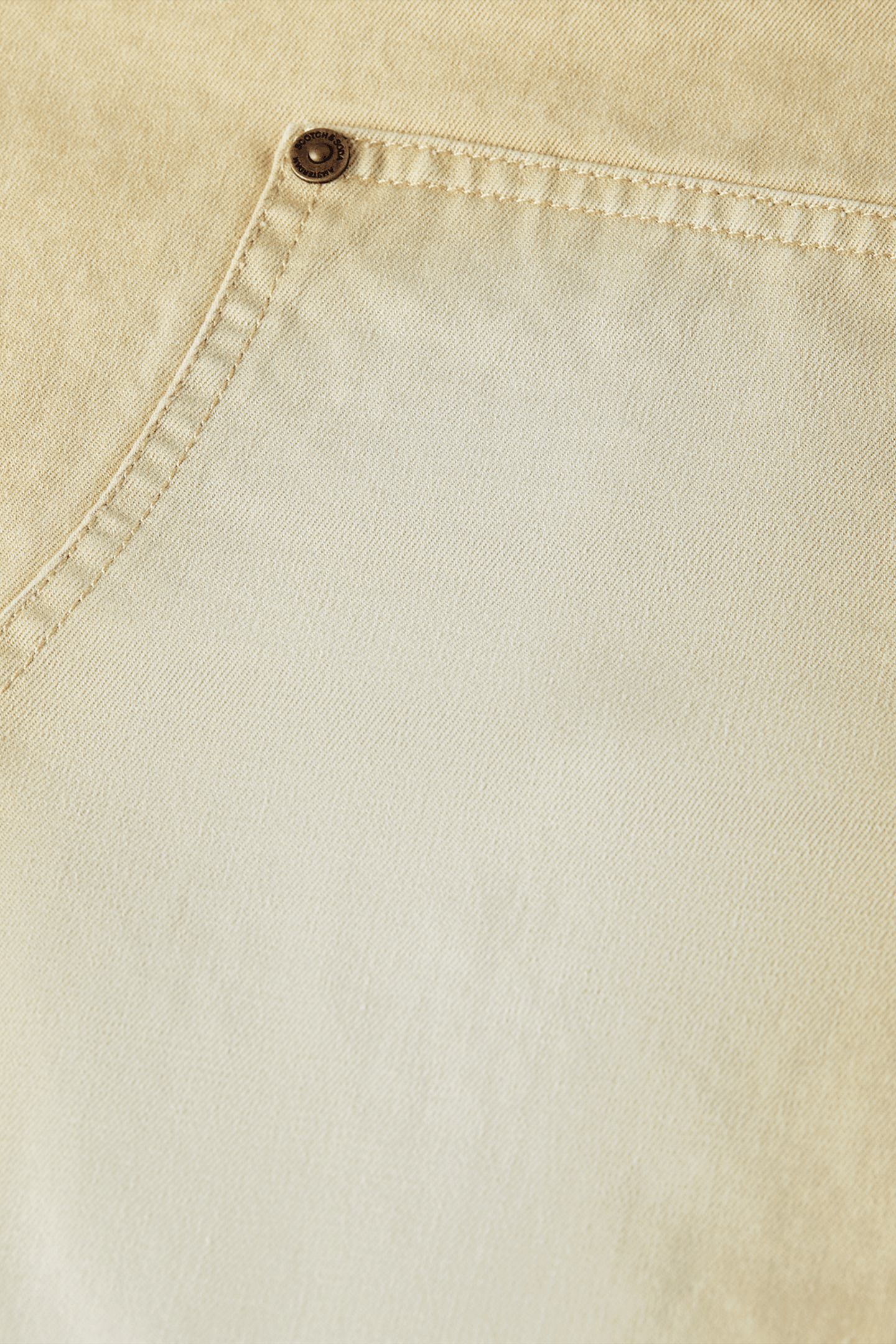 THE ZEE WASHED COTTON TWILL WORKER PANT BRIGHT YELLOW 3