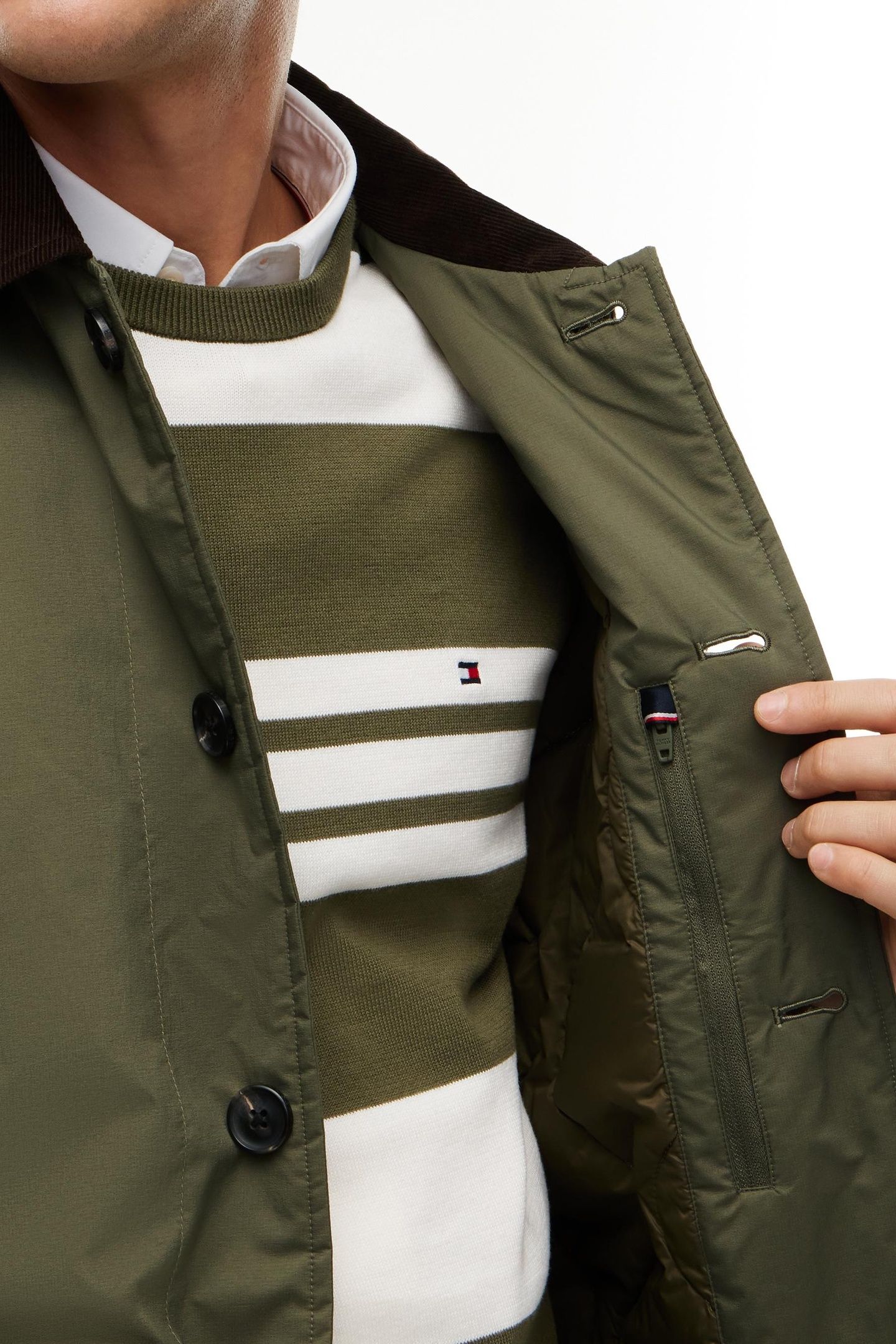 SURPLUS PADDED BARN JACKET GREEN 7