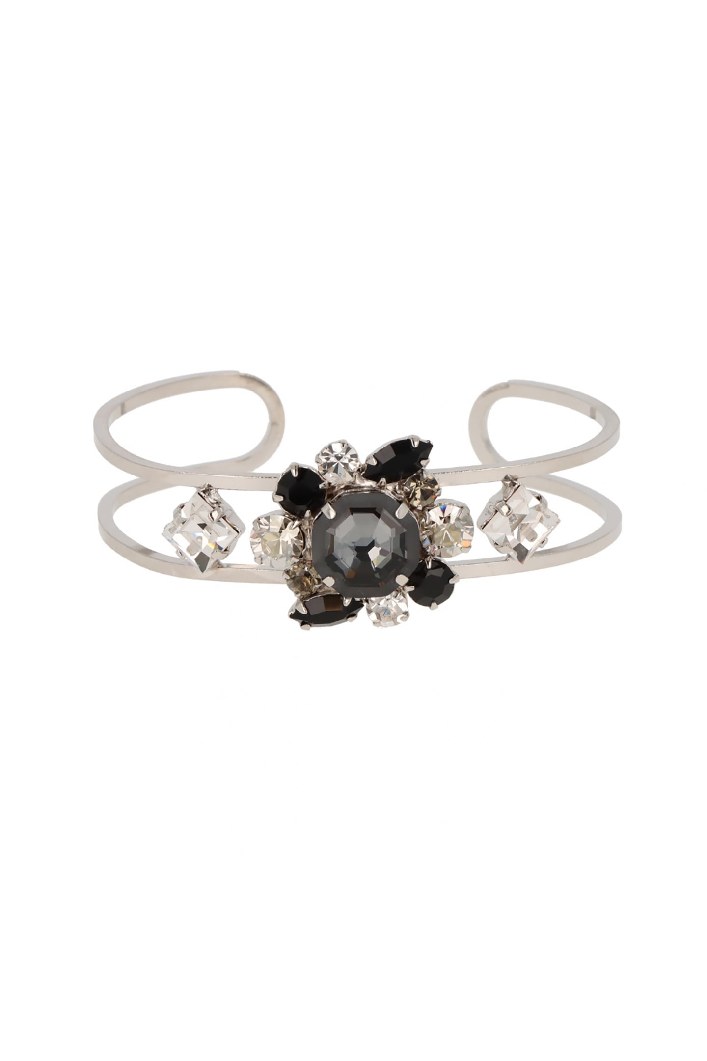LALIQUE BRACELET GREY BLACK, GREY 1