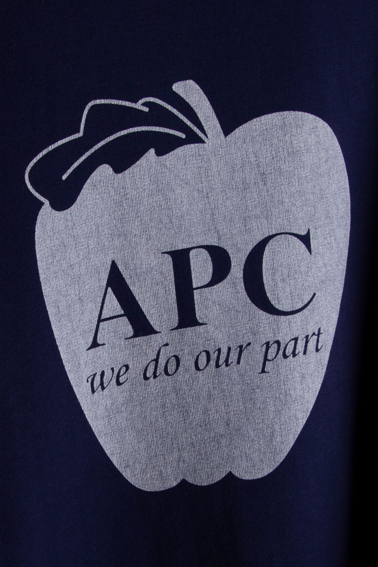 UNISEX T-SHIRT SHORT SLEEVE APPLE INDIGO 7