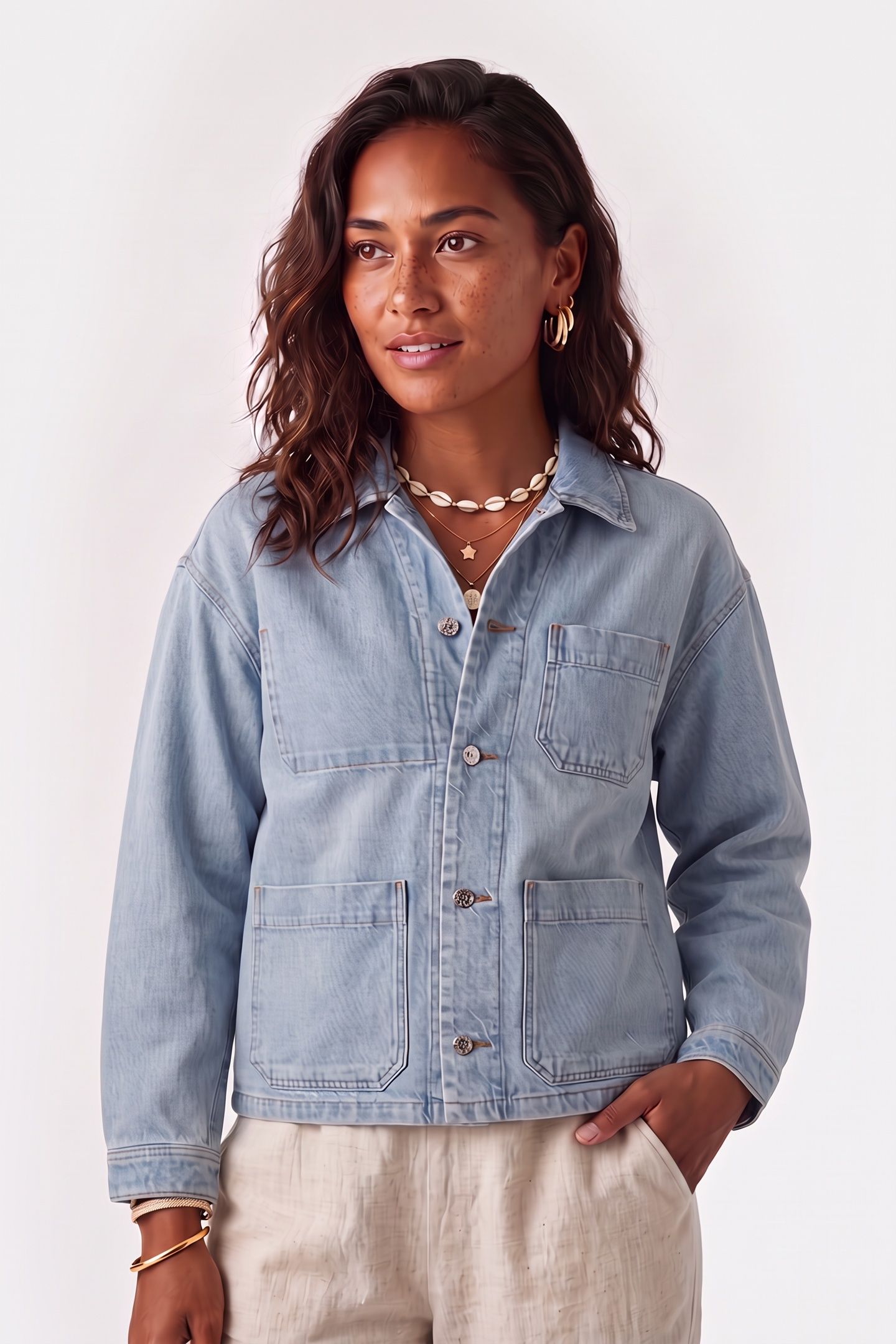 UNISEX JACKET NEW RODNEY LIGHT BLUE 2