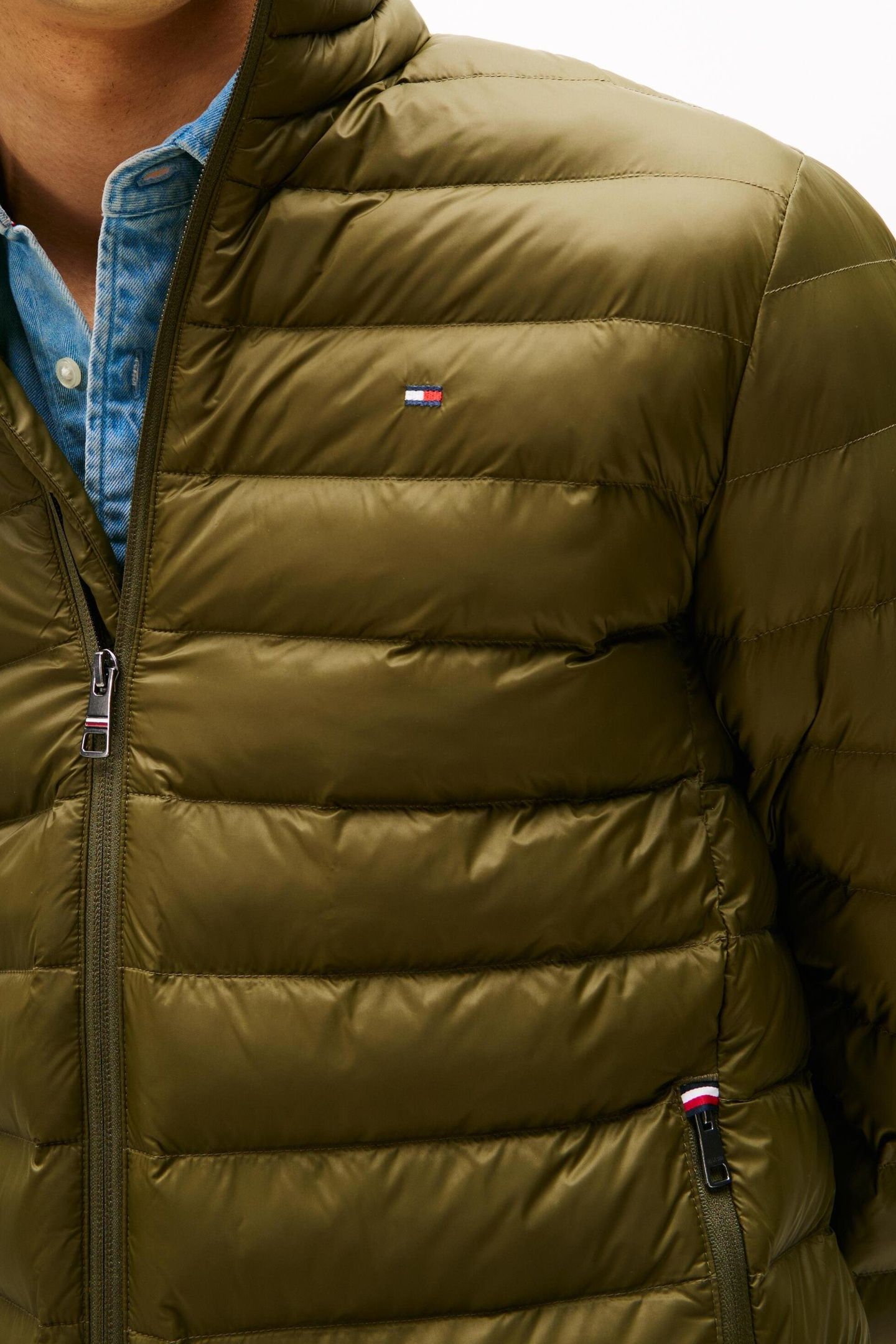PACKABLE RECYCLED JACKET HUNTSMAN GREEN 5
