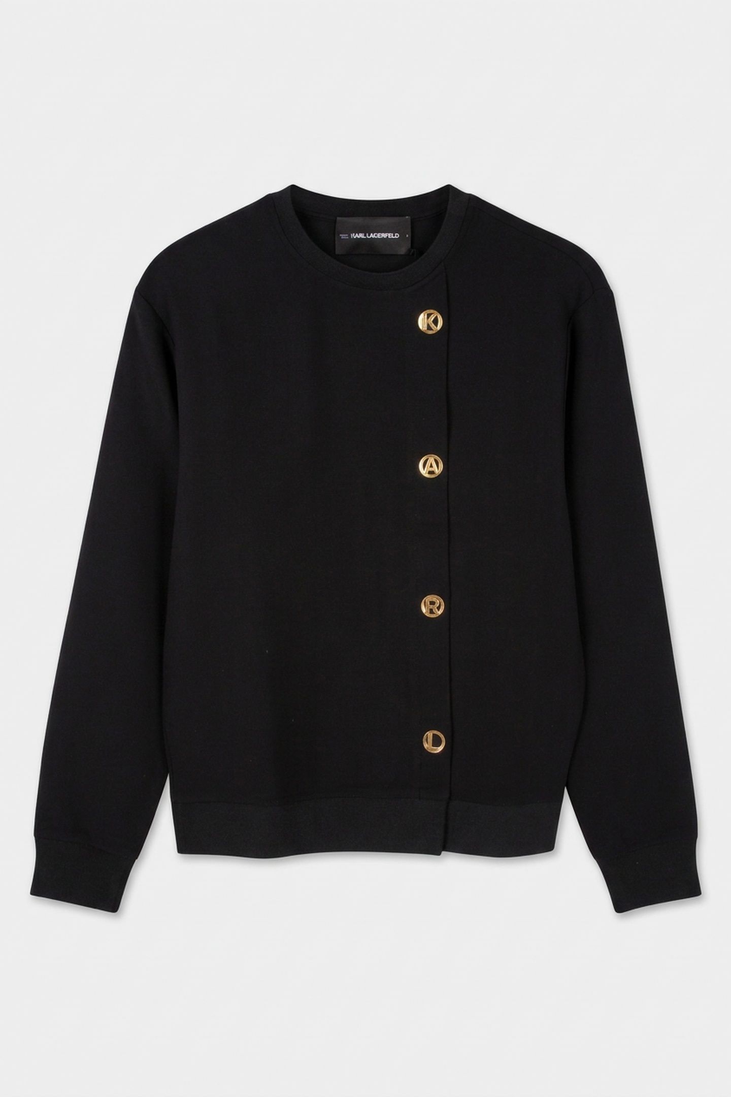KARL DAILY SWEATSHIRT BLACK 3