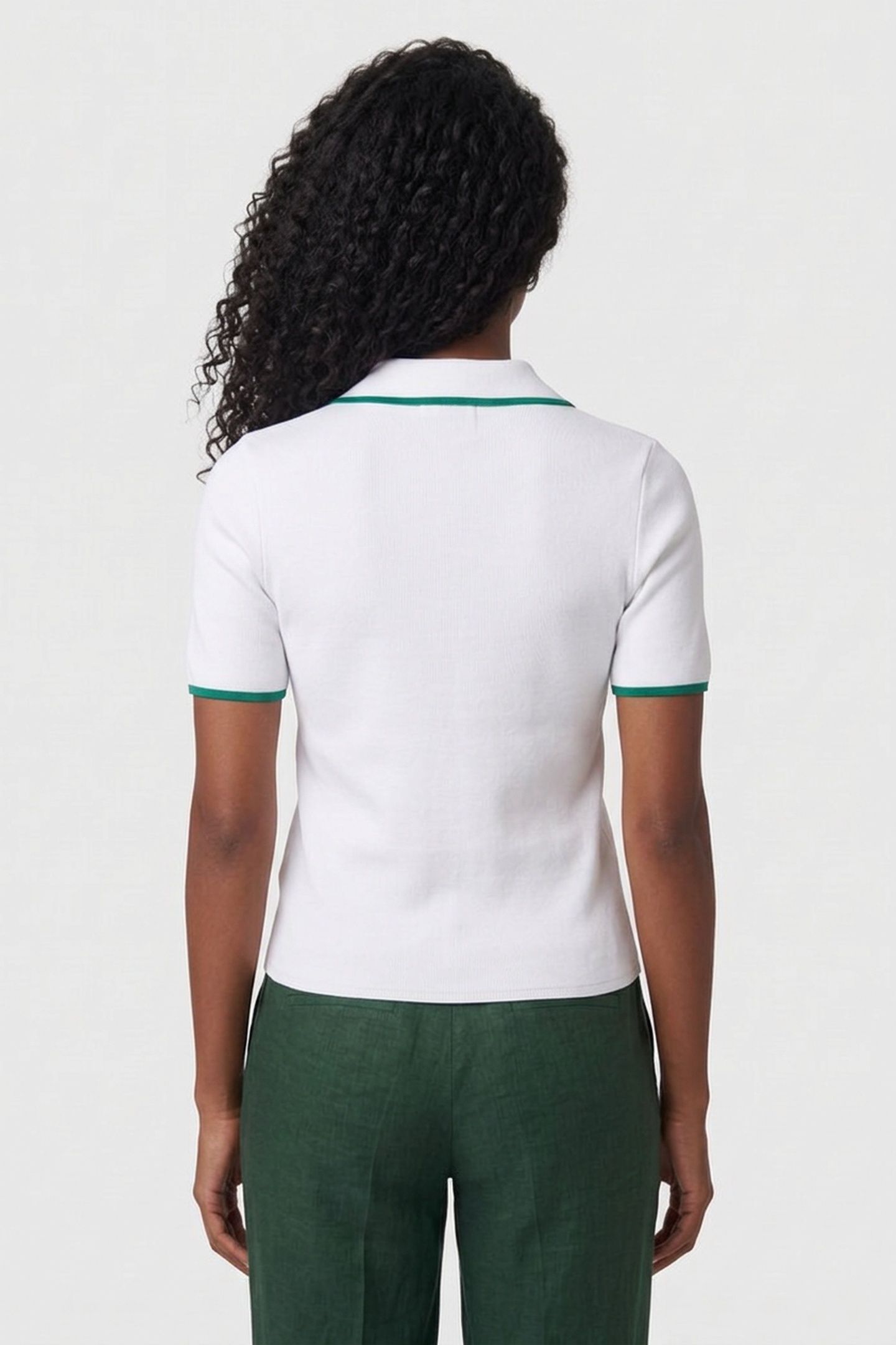 SHORT SLEEVE POLO BRILLIANT WHITE COMBO 2