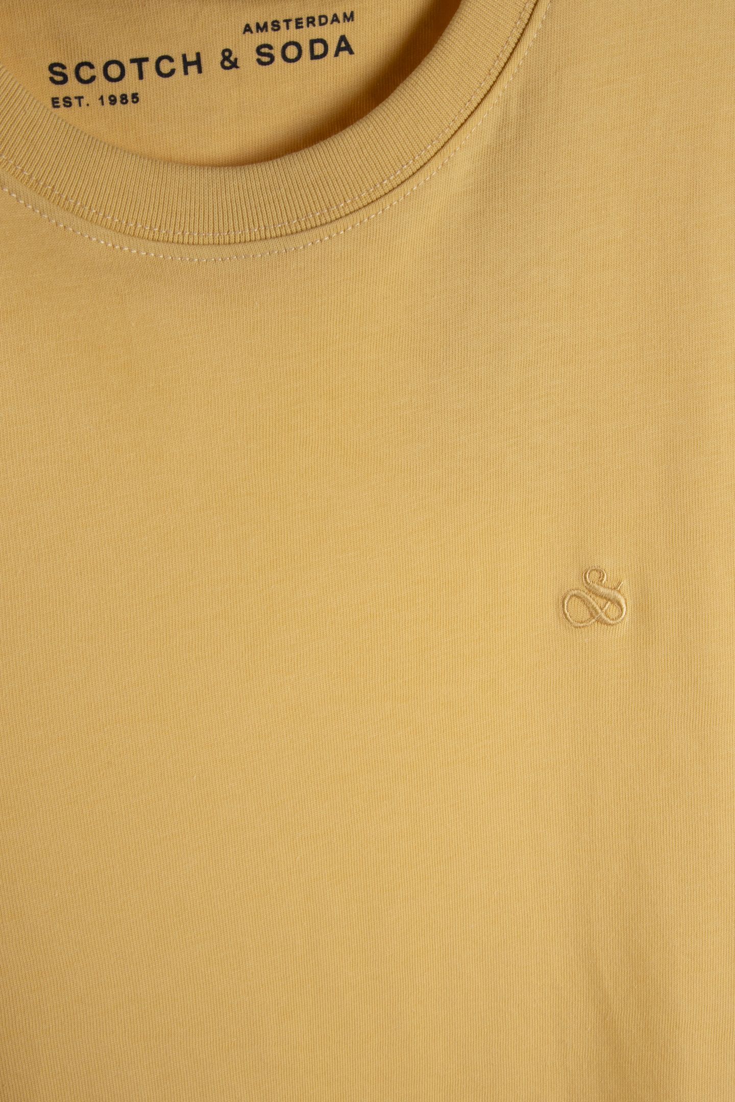 SEASONAL CORE CHEST LOGO REGULARFIT TSHIRT MED YELLOW 4