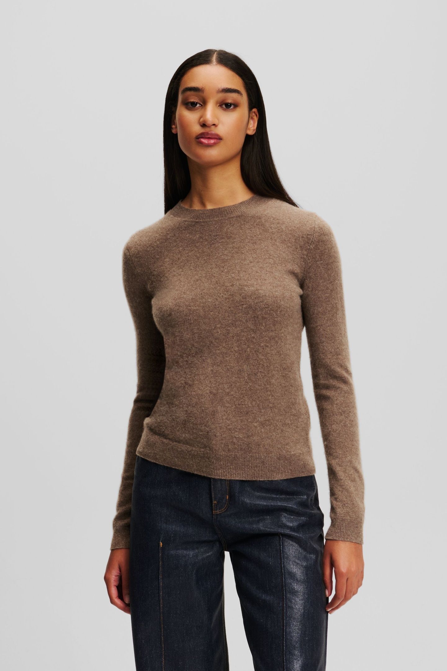 CASHMERE CREWNECK BEIGE 1