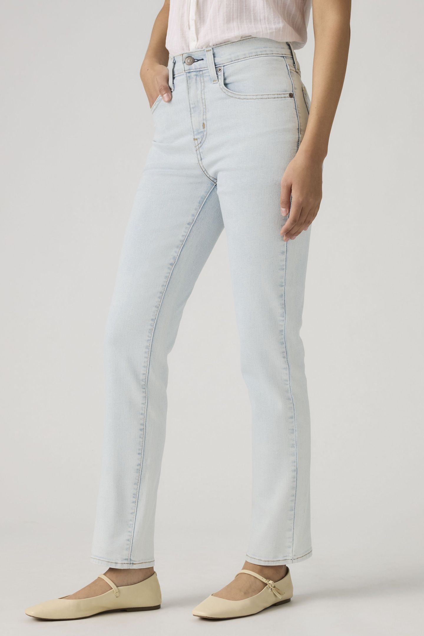 724™ HIGH RISE STRAIGHT JEANS 1