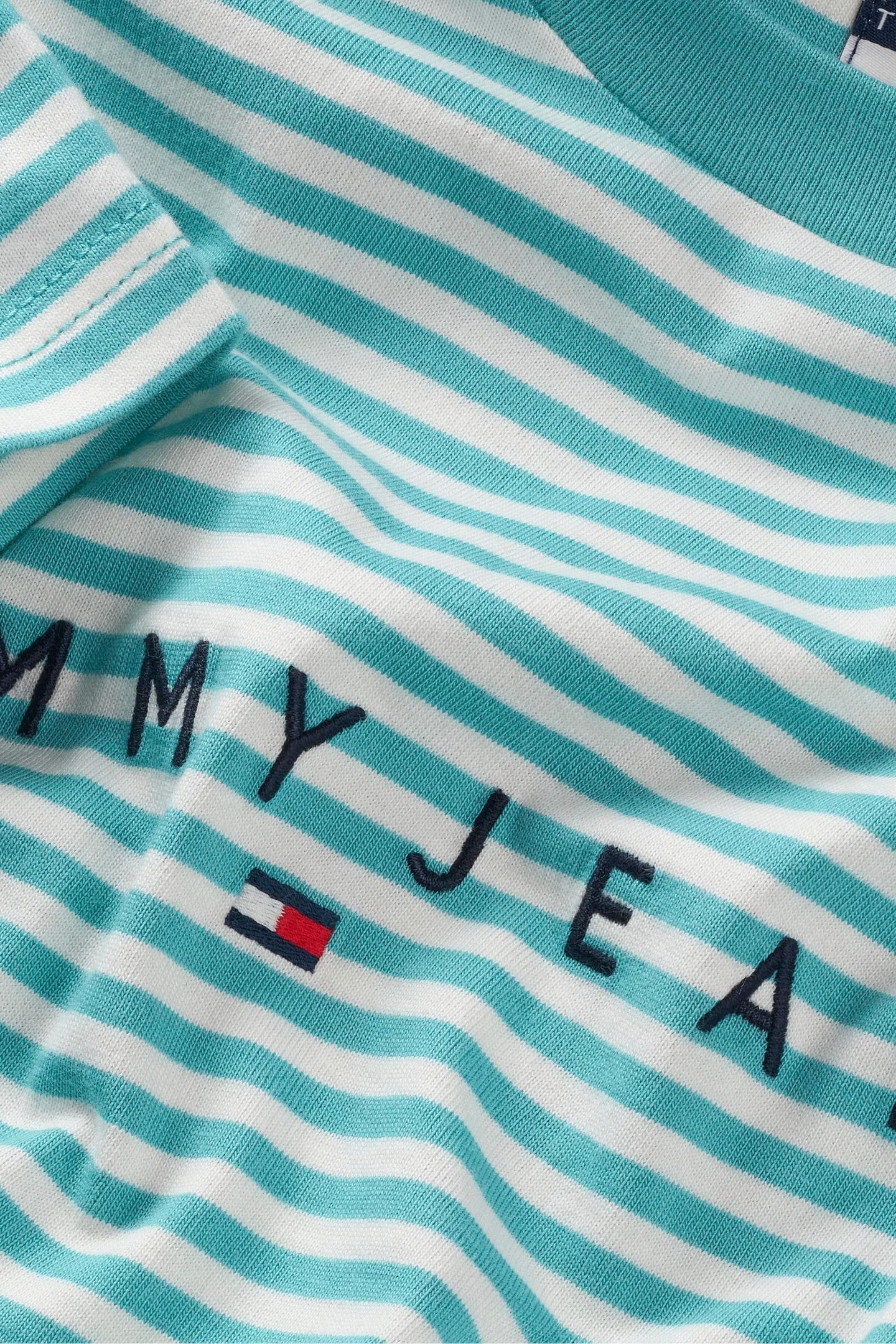 TJM REG LINEAR STRIPE ANTIQUE TEAL STRIPE 3