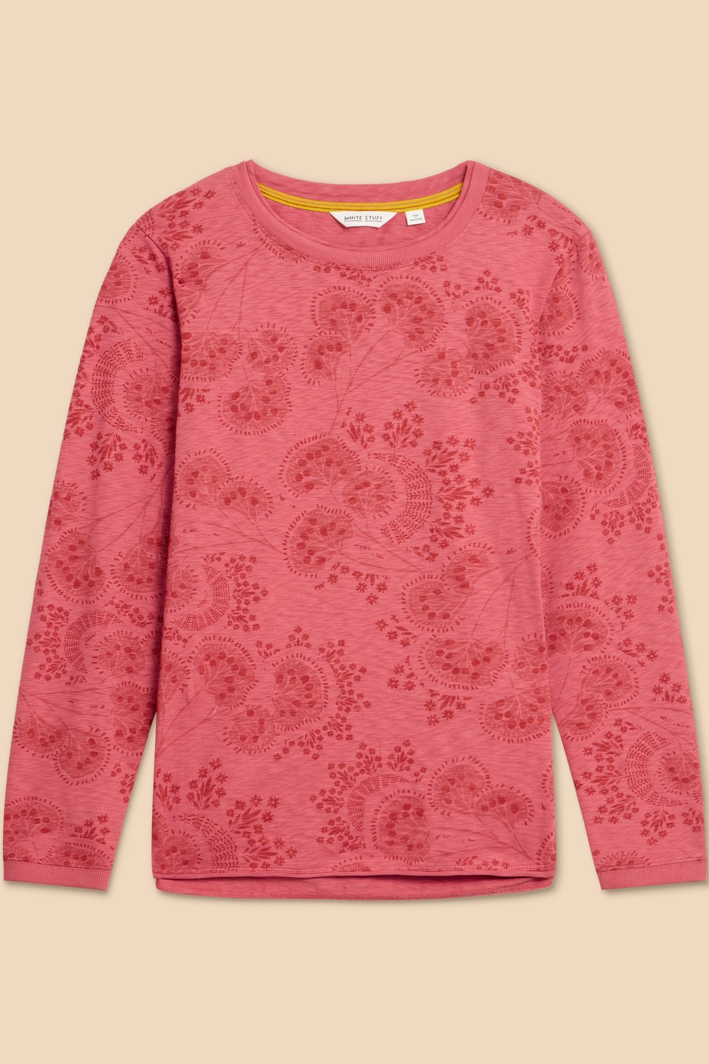 CLARA LS TEE PINK PR 2