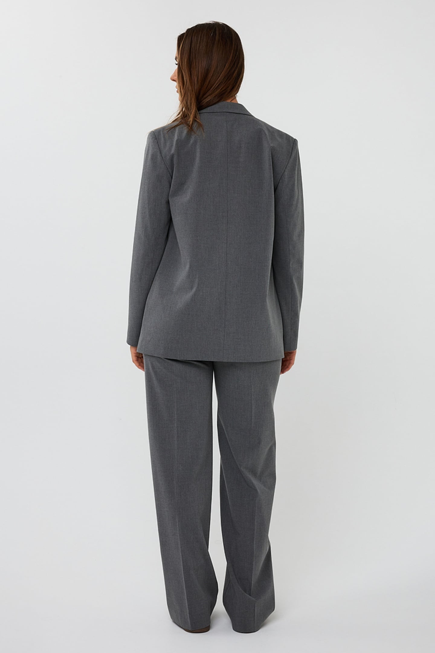 BLAZER DOUBLE BREASTED MELANGE GREY MELANGE 3