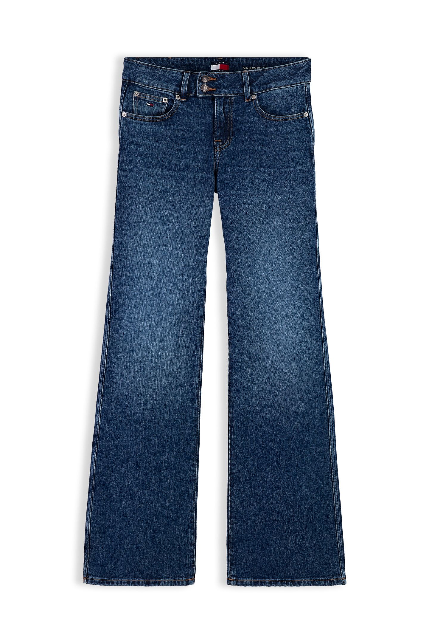 SIA LOW RISE BOOTCUT JEANS DENIM 4