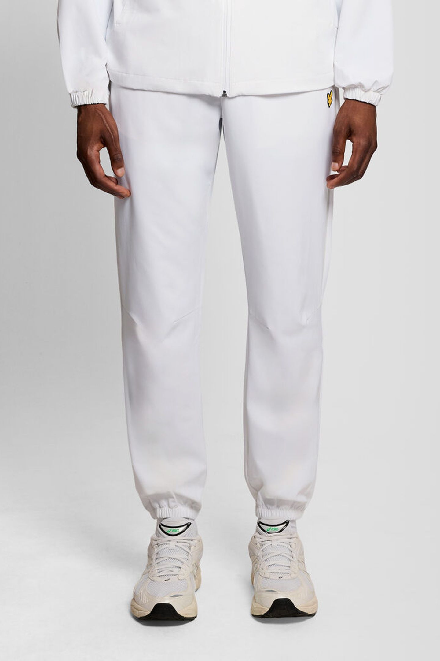 STRIPED TRACKIES WHITE 1