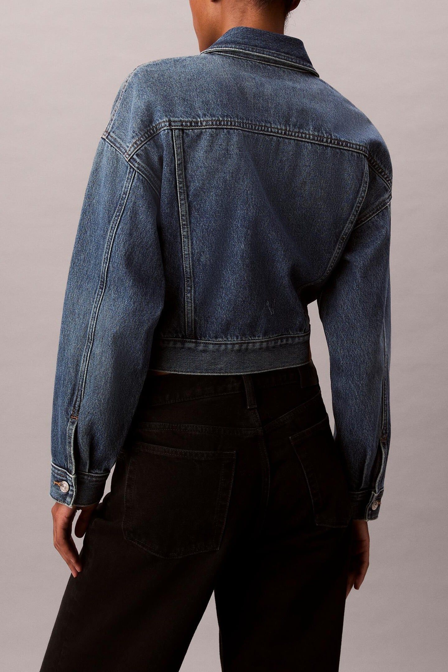 DENIM CROPPED JACKET COLD SPRINGS 3