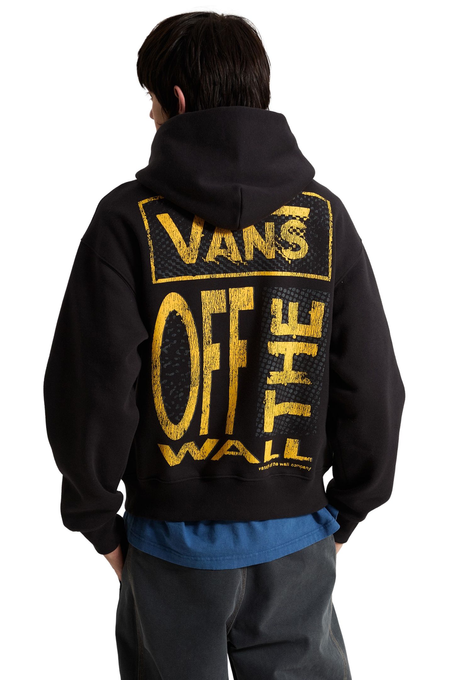 CUT AND PASTE PULLOVER BLACK 2