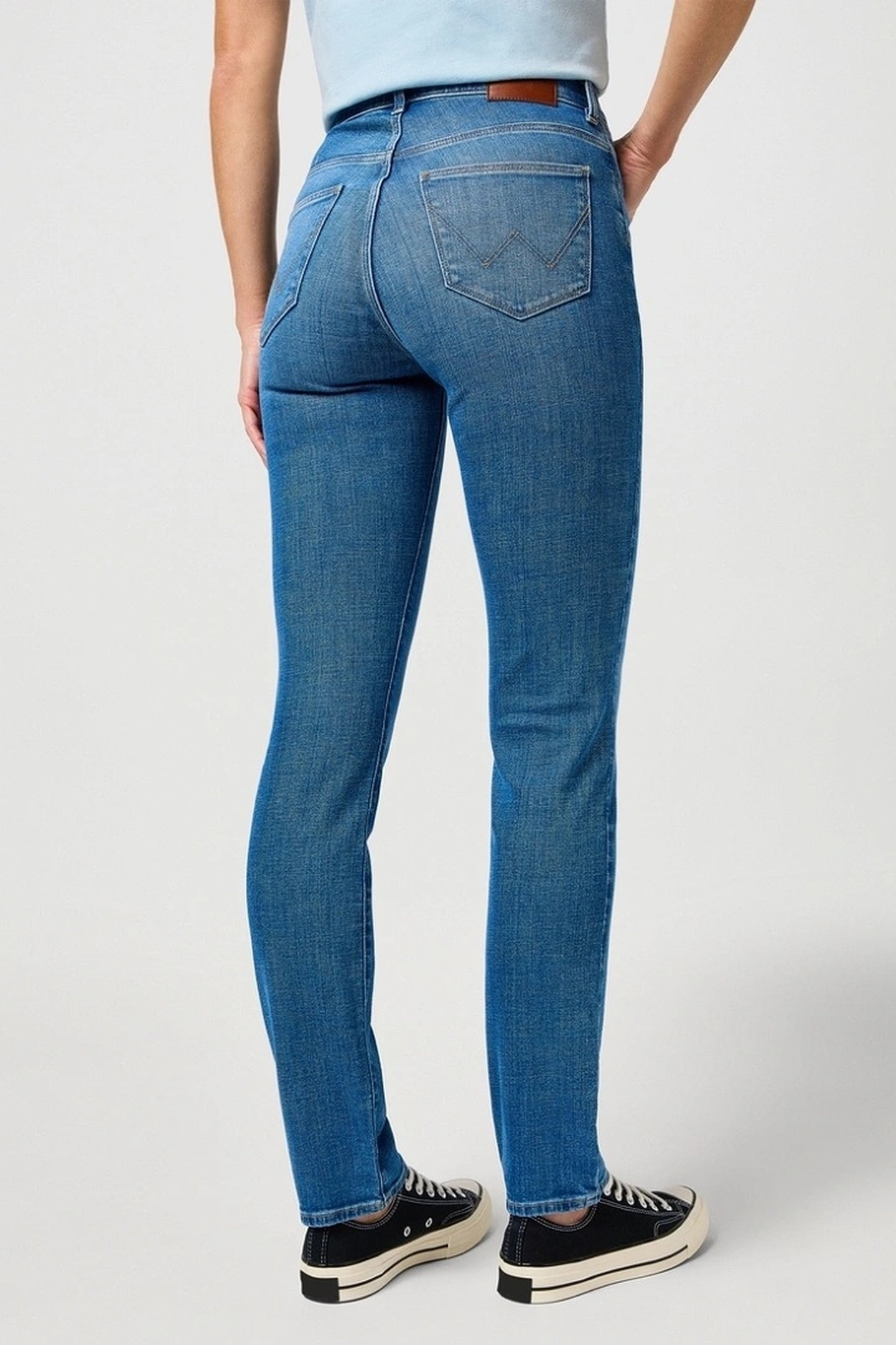 SLIM WHISPERING WAVES JEANS DENIM BLUE 2