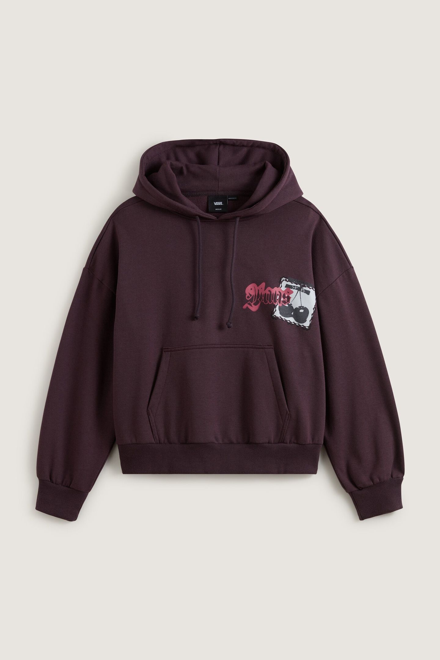 CHERRYRISE RETRO HOODIE DARK PORT 4