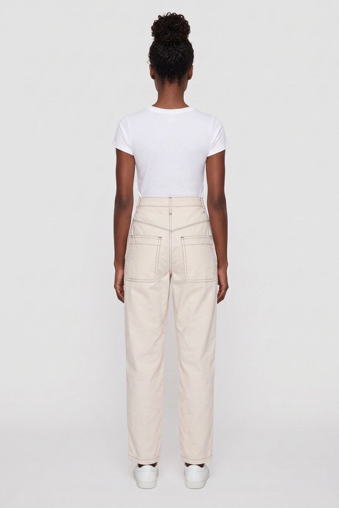 DENZEL PANTS ECRU 2