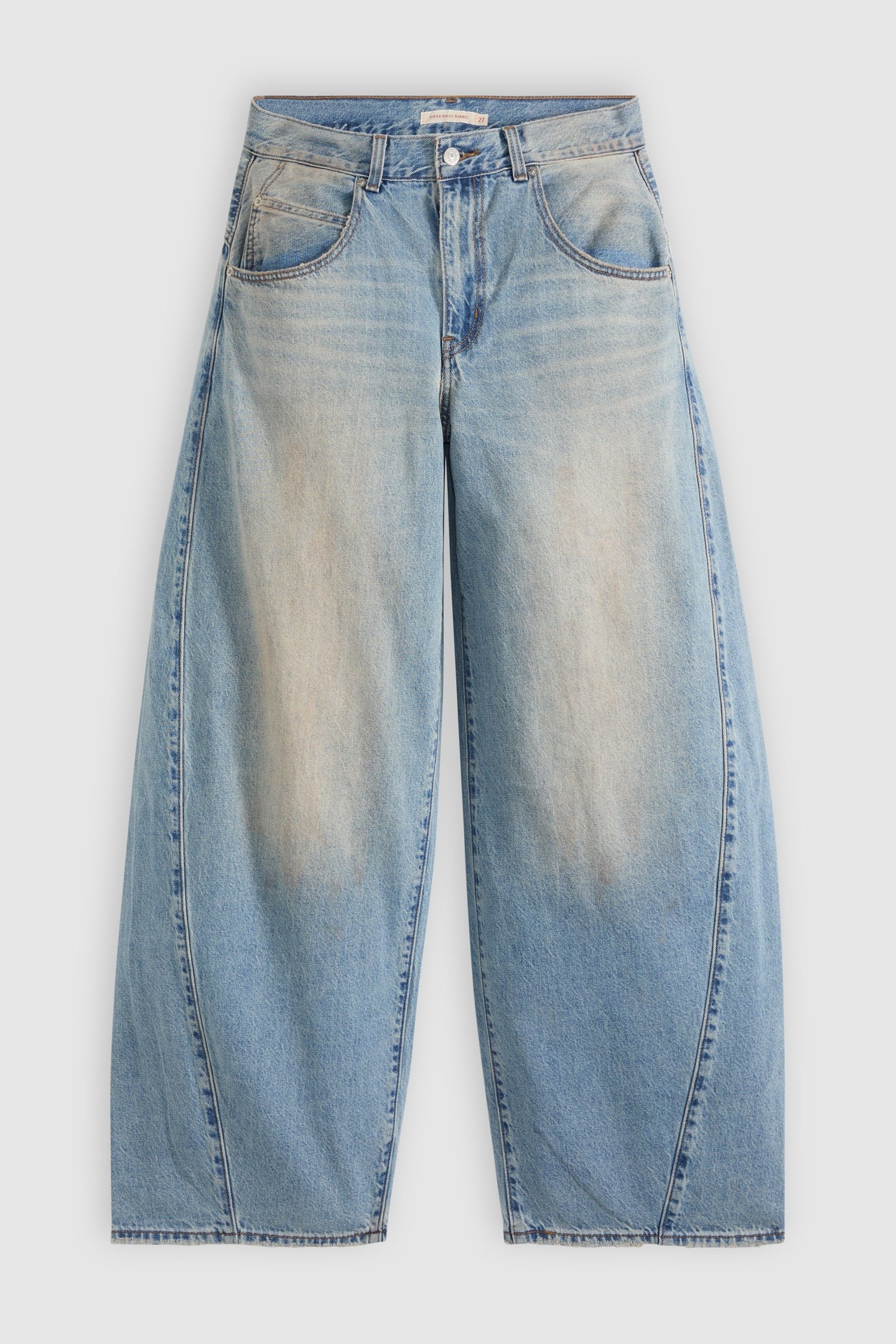 SUPER BAGGY BARREL JEANS 4