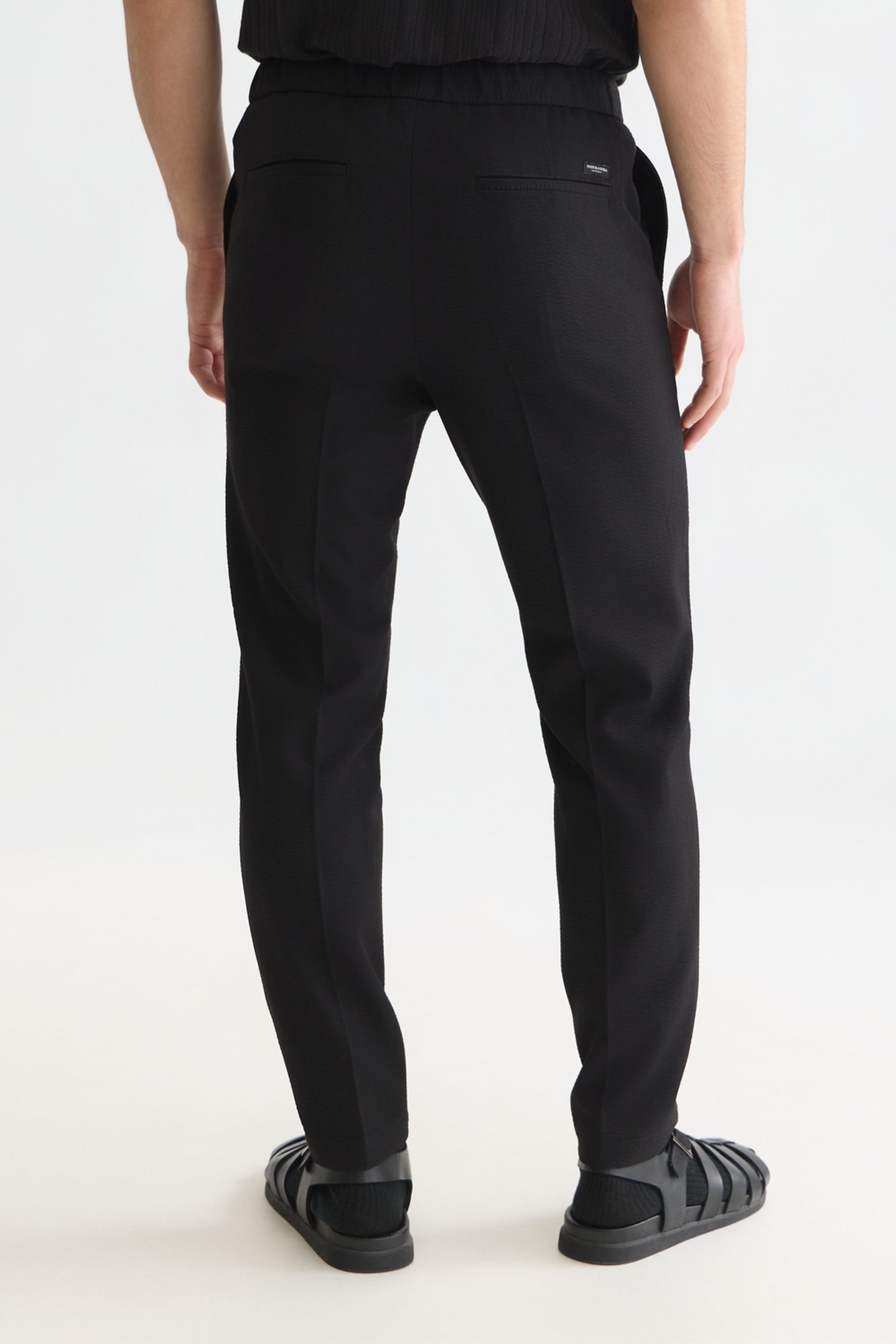FINCH STRETCH SEERSUCKER TRAVEL REGULAR TAPEREDFIT JOGGER BL 2