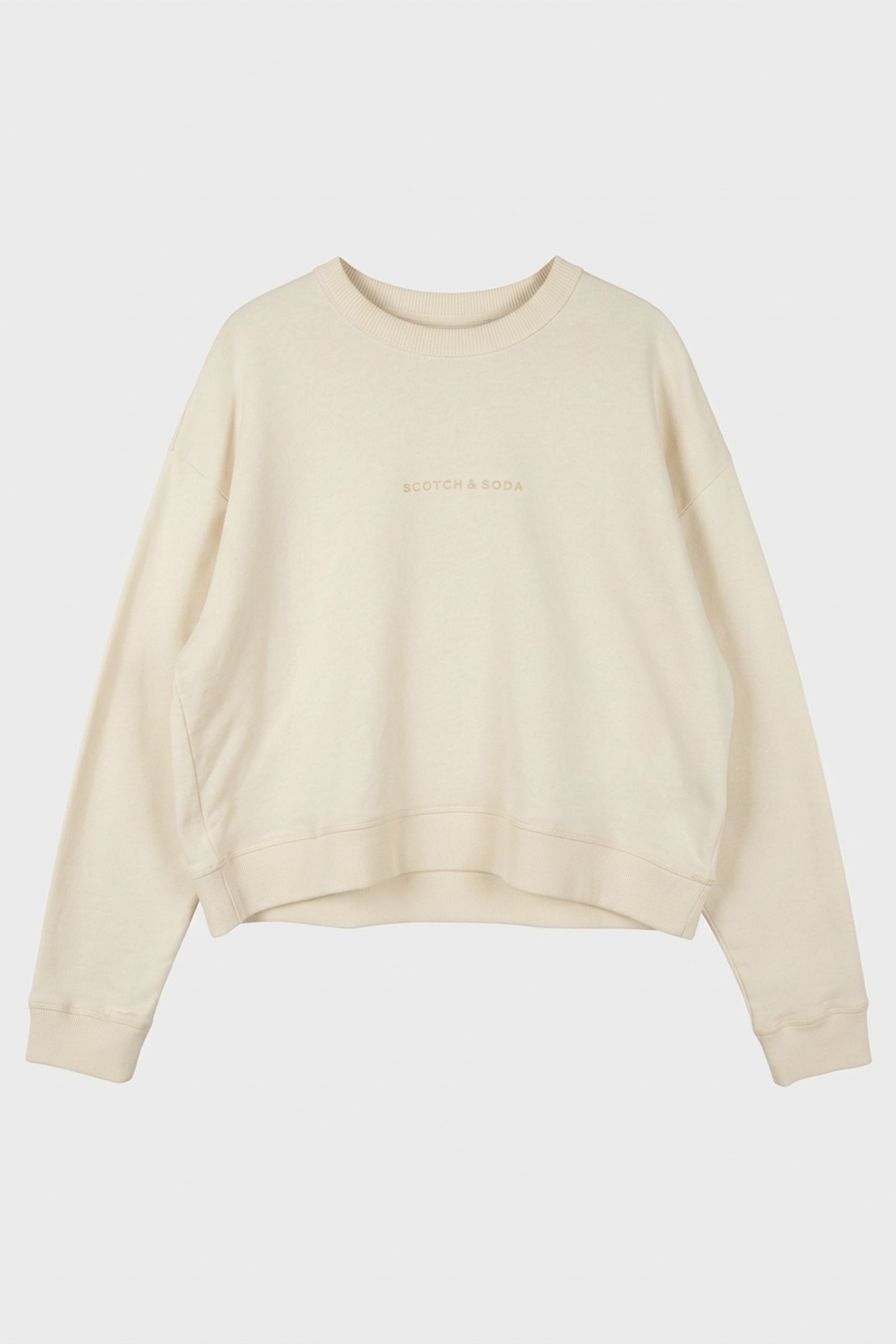 CORE CHEST ARTWORK SWEATSHIRT WHITE TRADITIONAL 3