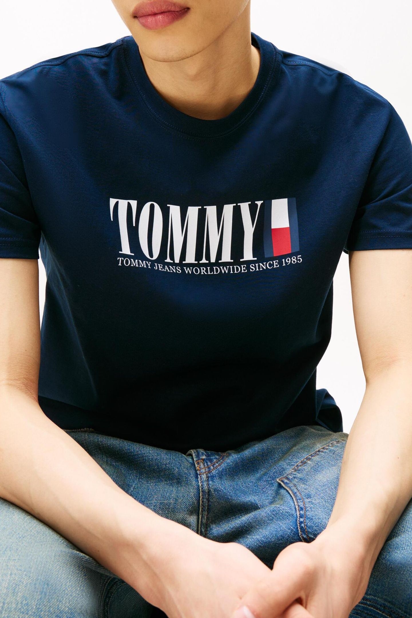 TJM REG TOMMY DNA FLAG DARK NIGHT NAVY 5