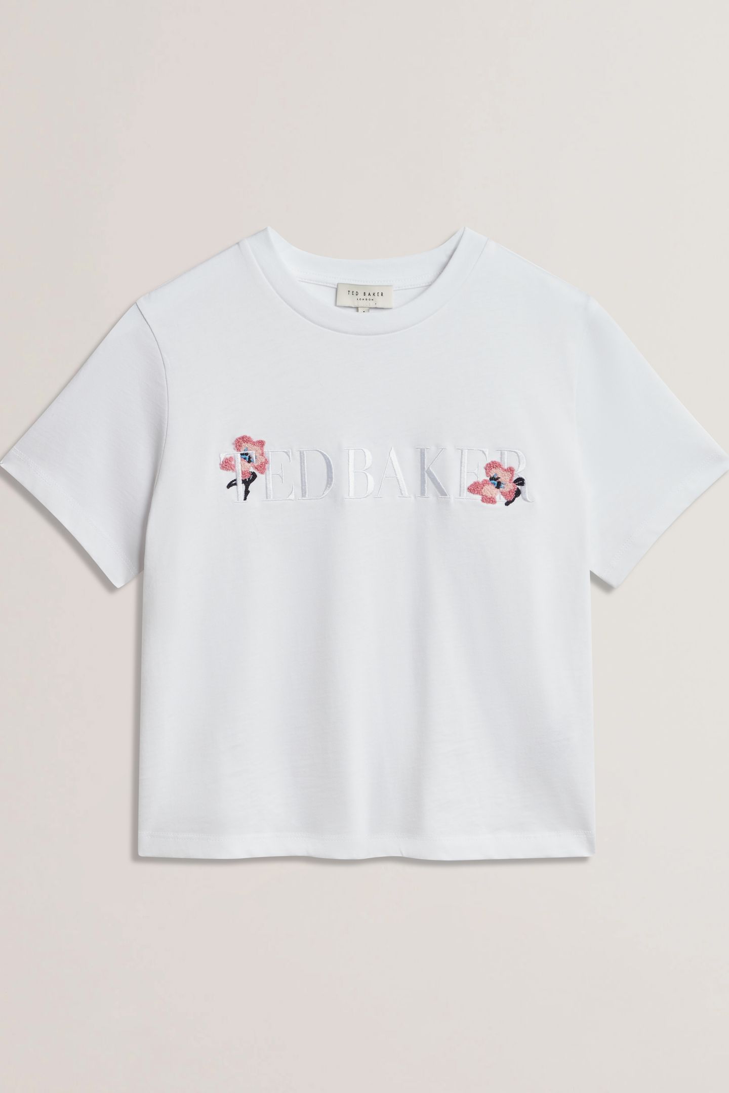 MOLII TED BAKER BRANDED T SHIRT WHITE 3