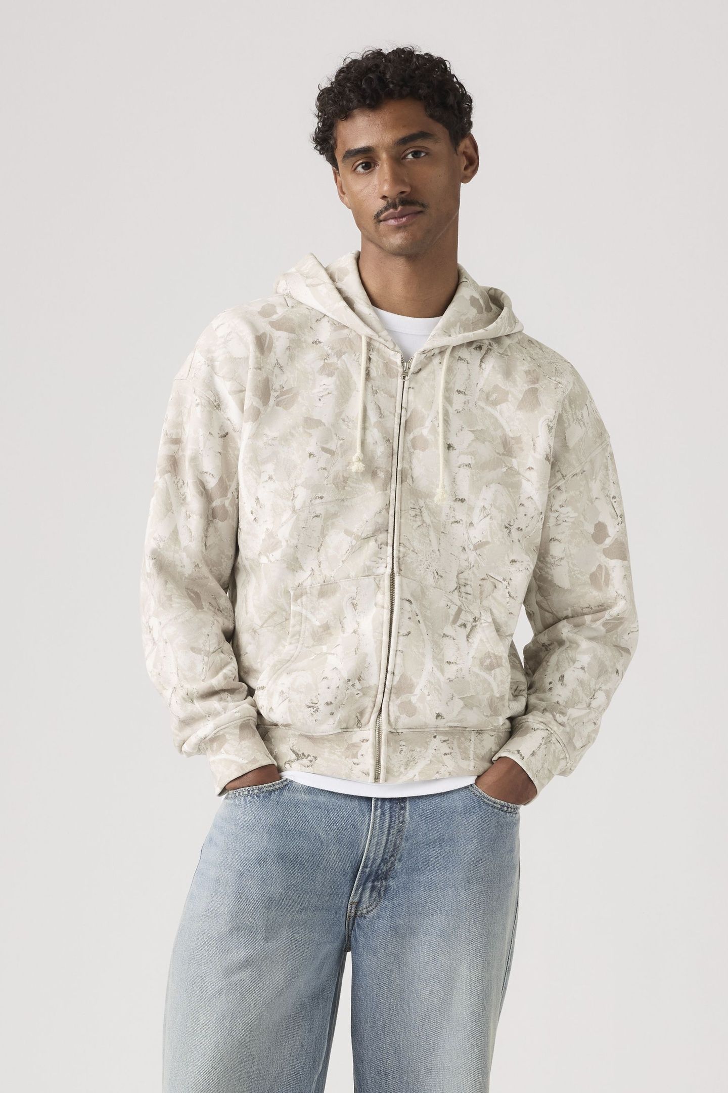 HAYES BOXY FULL ZIP SWEATSHIRT 1
