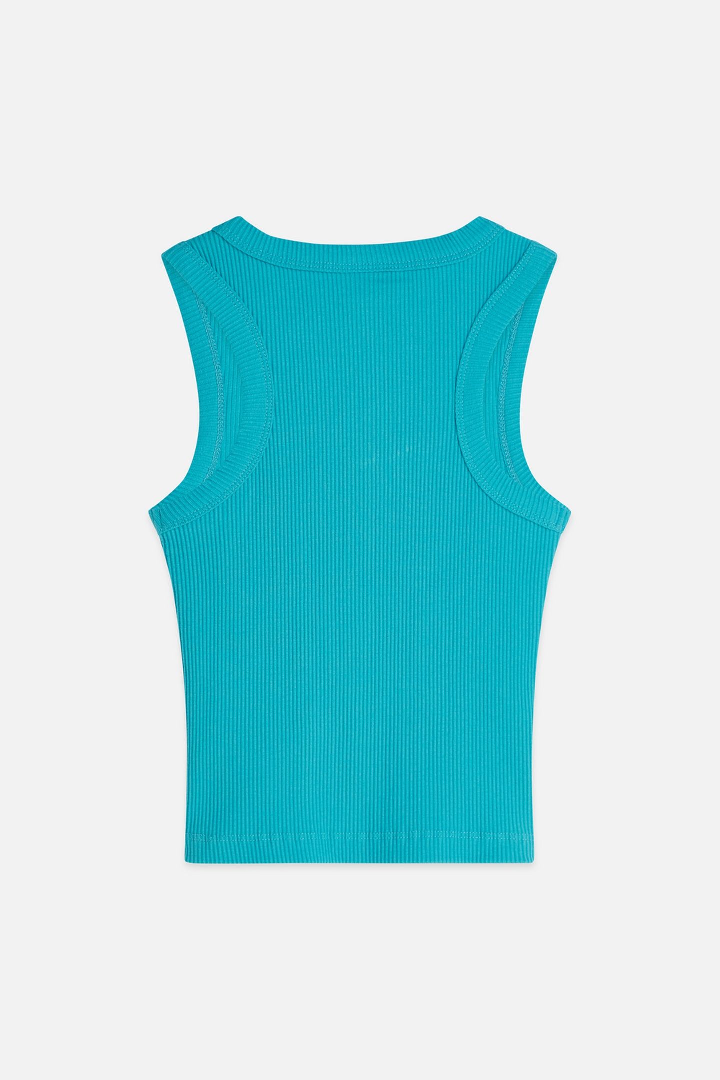 GIRLS SEASONAL CORE RIBBED SLIMFIT TANK TOP NAVY 2