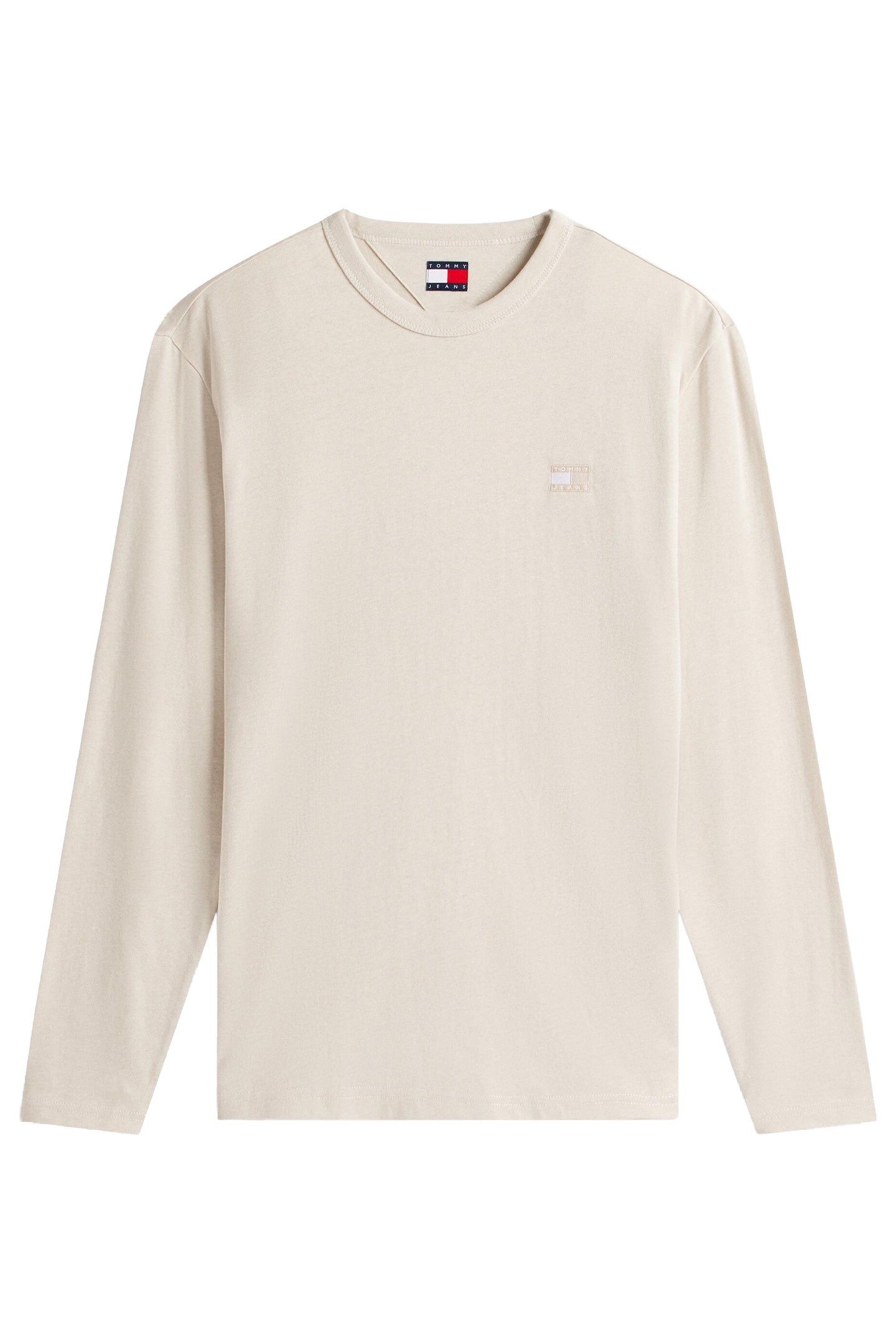 TJM REG BADGE TEE LS ANCIENT WHITE HEATHER 4
