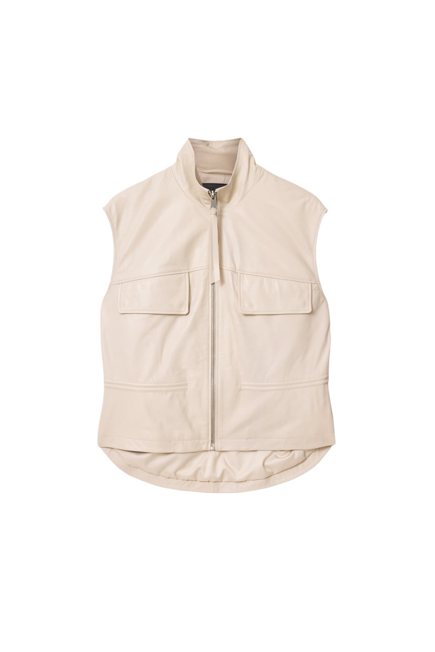 FLOR GILET ANTIQUE WHITE 4