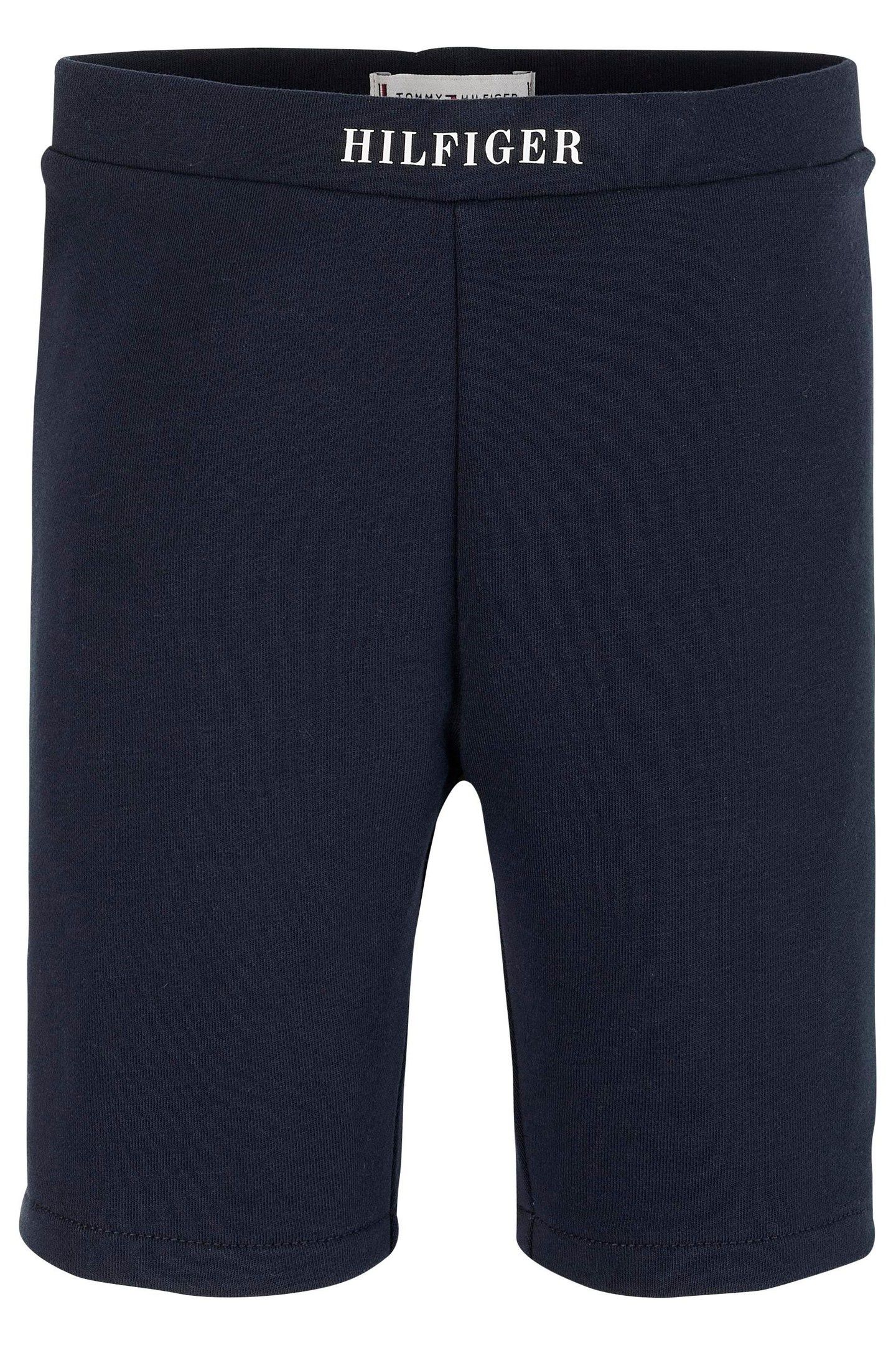 GIRLS ESSENTIAL LOGO SHORTS DARK NIGHT NAVY 1