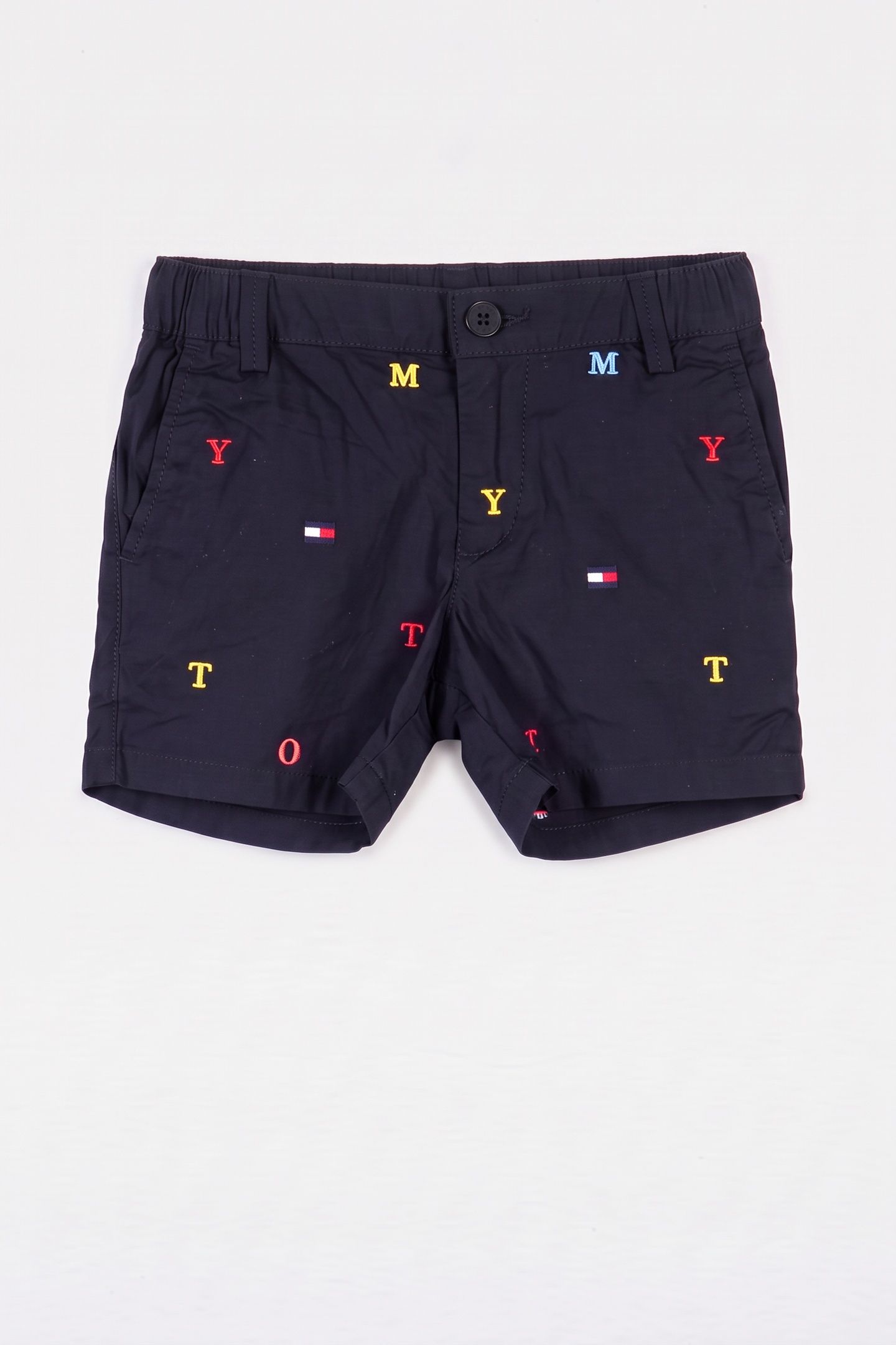 BOYS TMMY EMBR SHORTS DESERT SKY 2