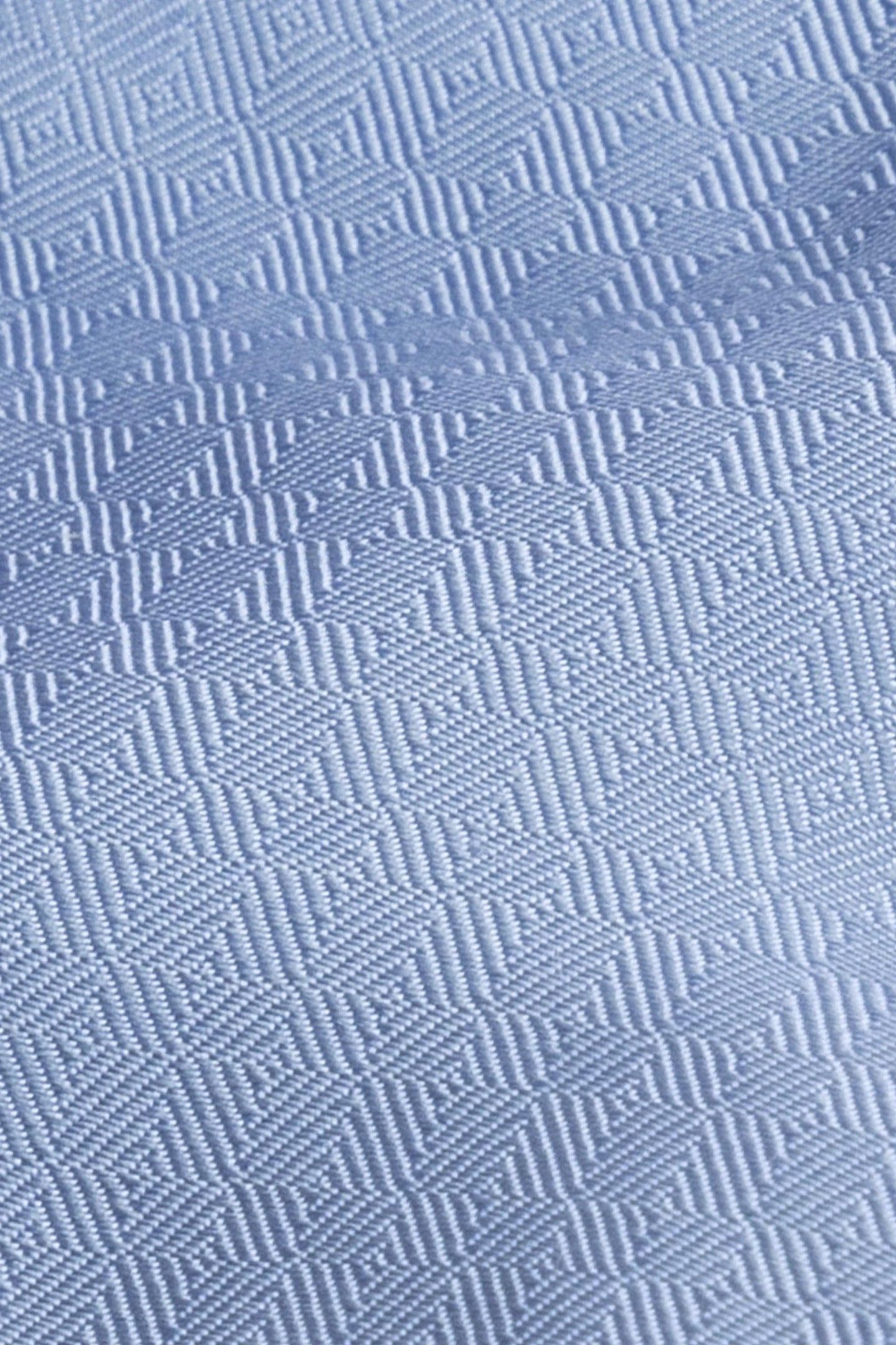 TONAL GRID SILK TIE VISTA BLUE 2