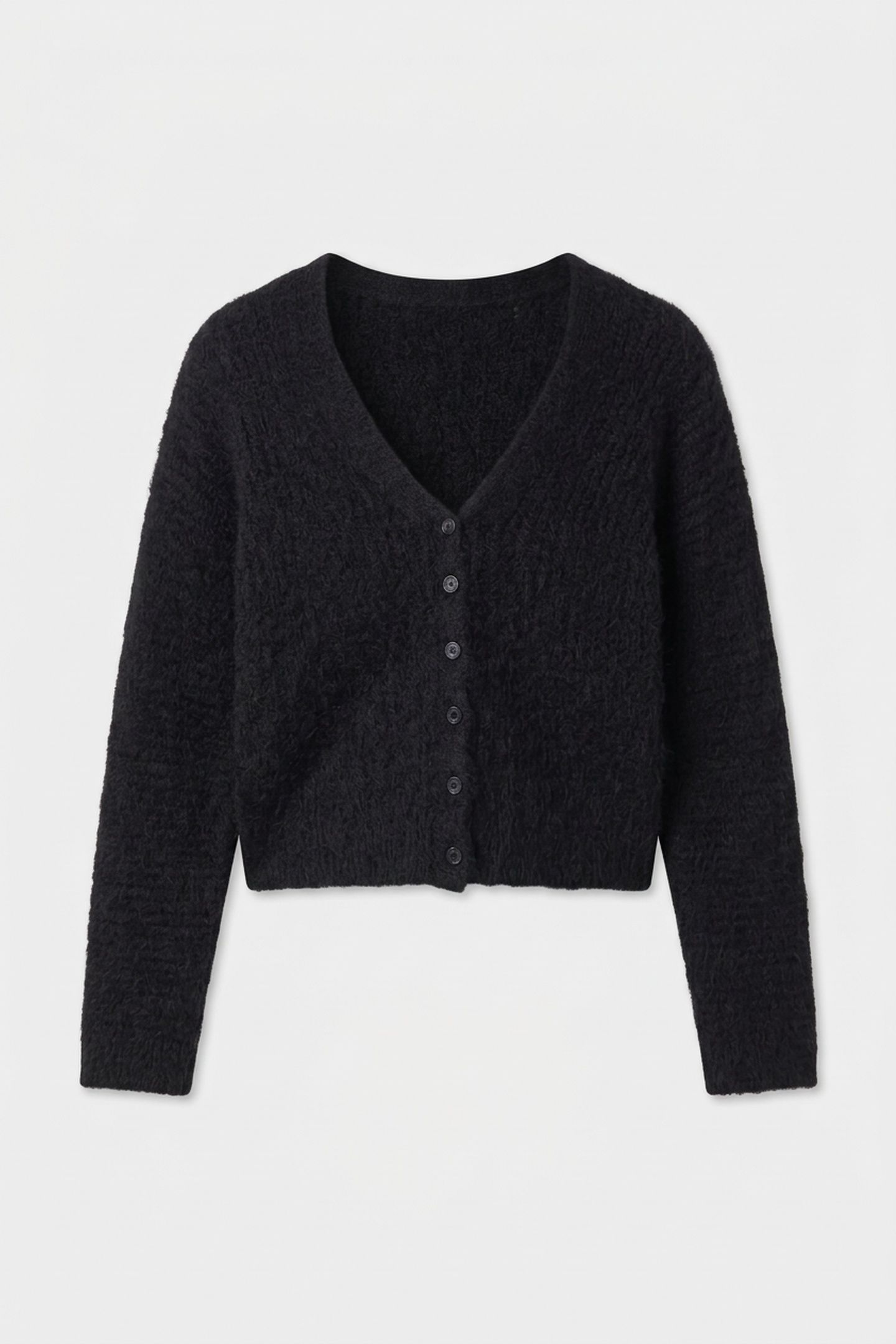 LONG SLEEVE BUTTON BLACK 3