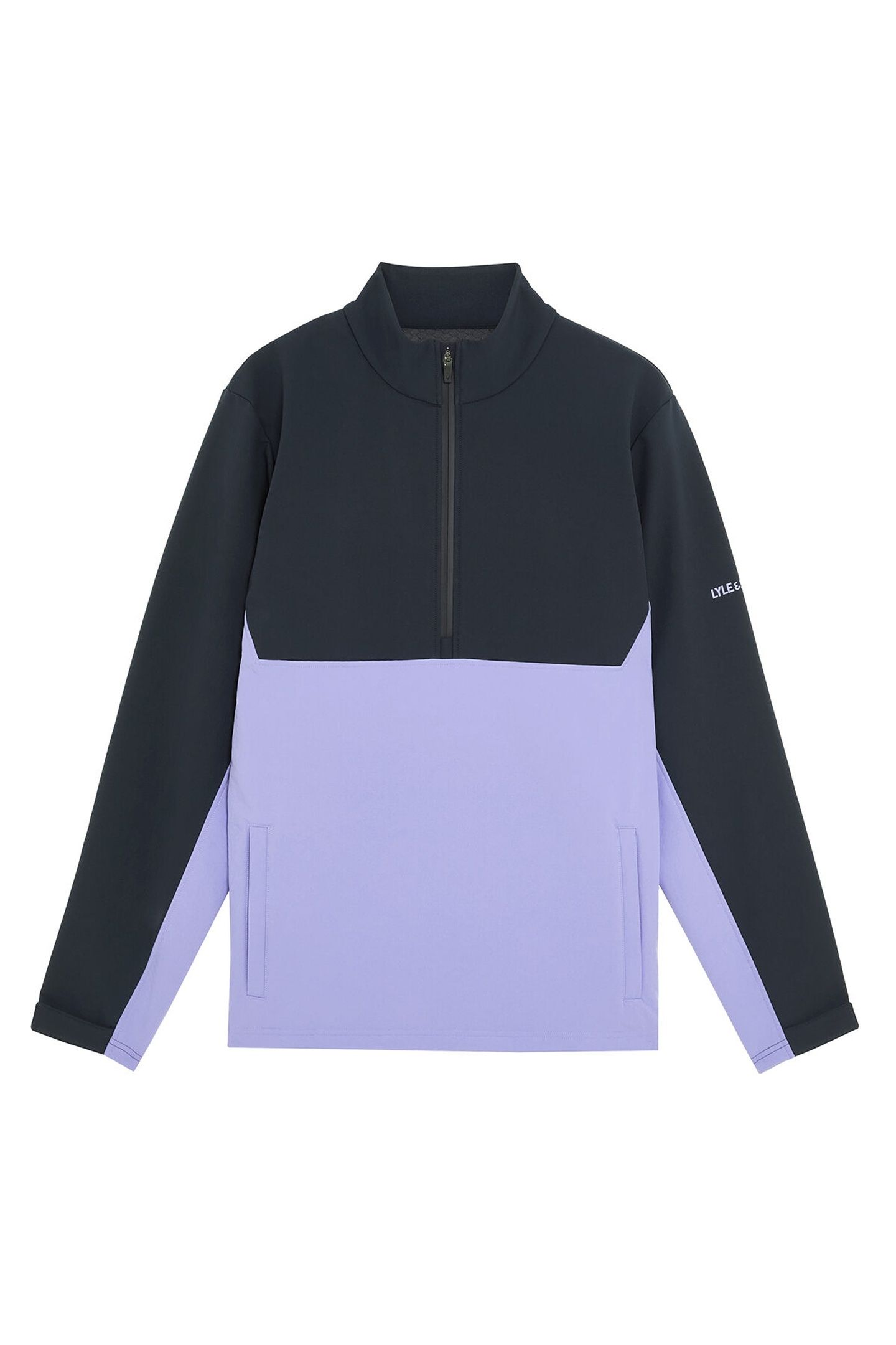 GOLF HALF ZIP WINDJAMMER JACKET MOONLIGHT/DARK NAVY 4