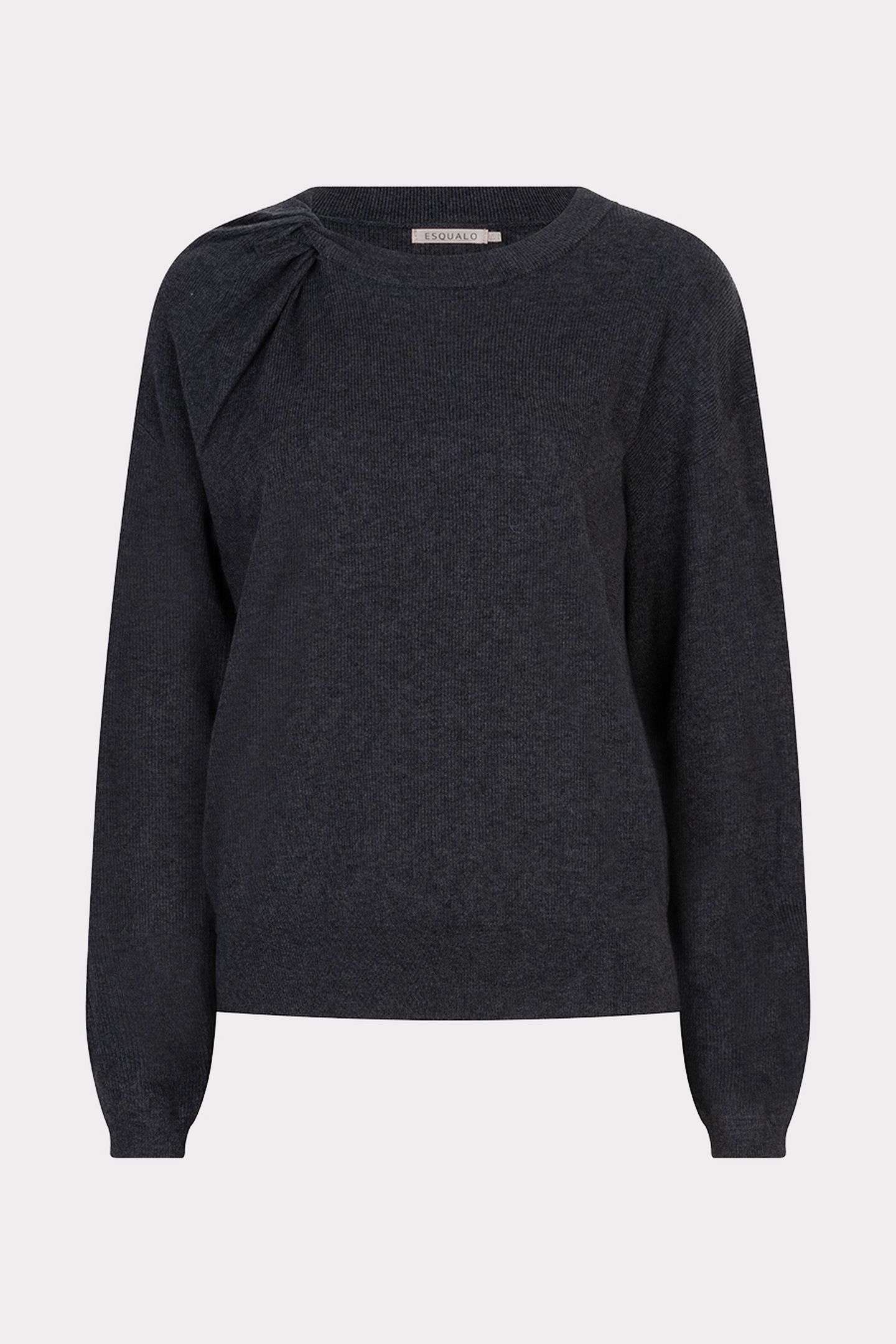 SWEATER L/SLVE TWIST ANTHRACITE 4