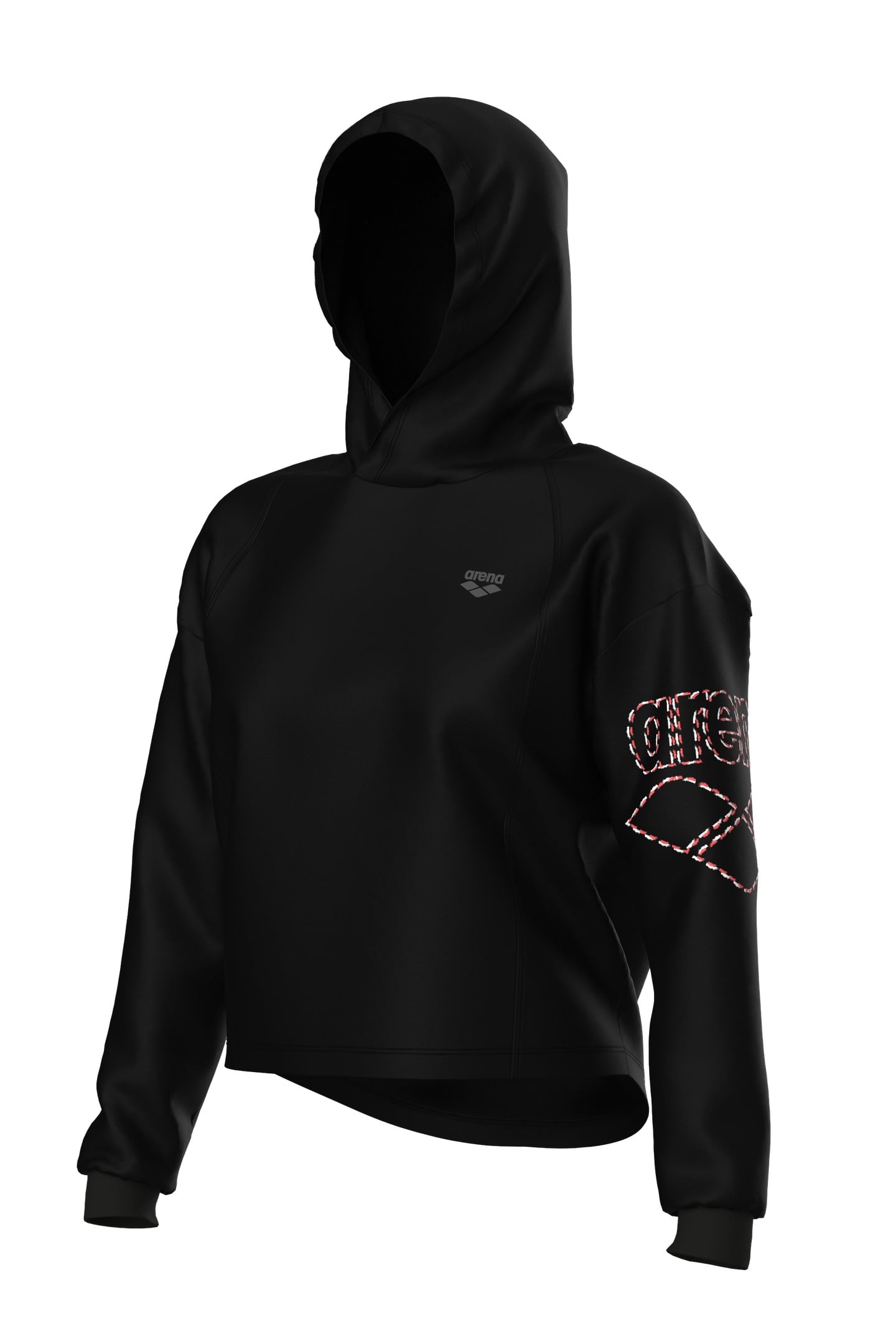 TEAM ESSENTIAL SWEAT SHIRT BLACK 3