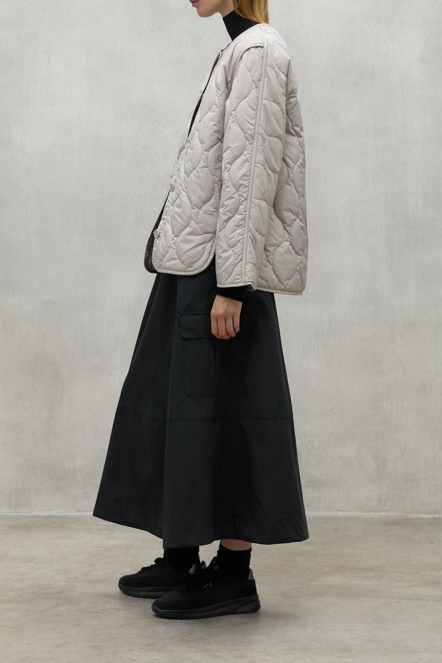 CALIALF JACKET WASHED STONE 5