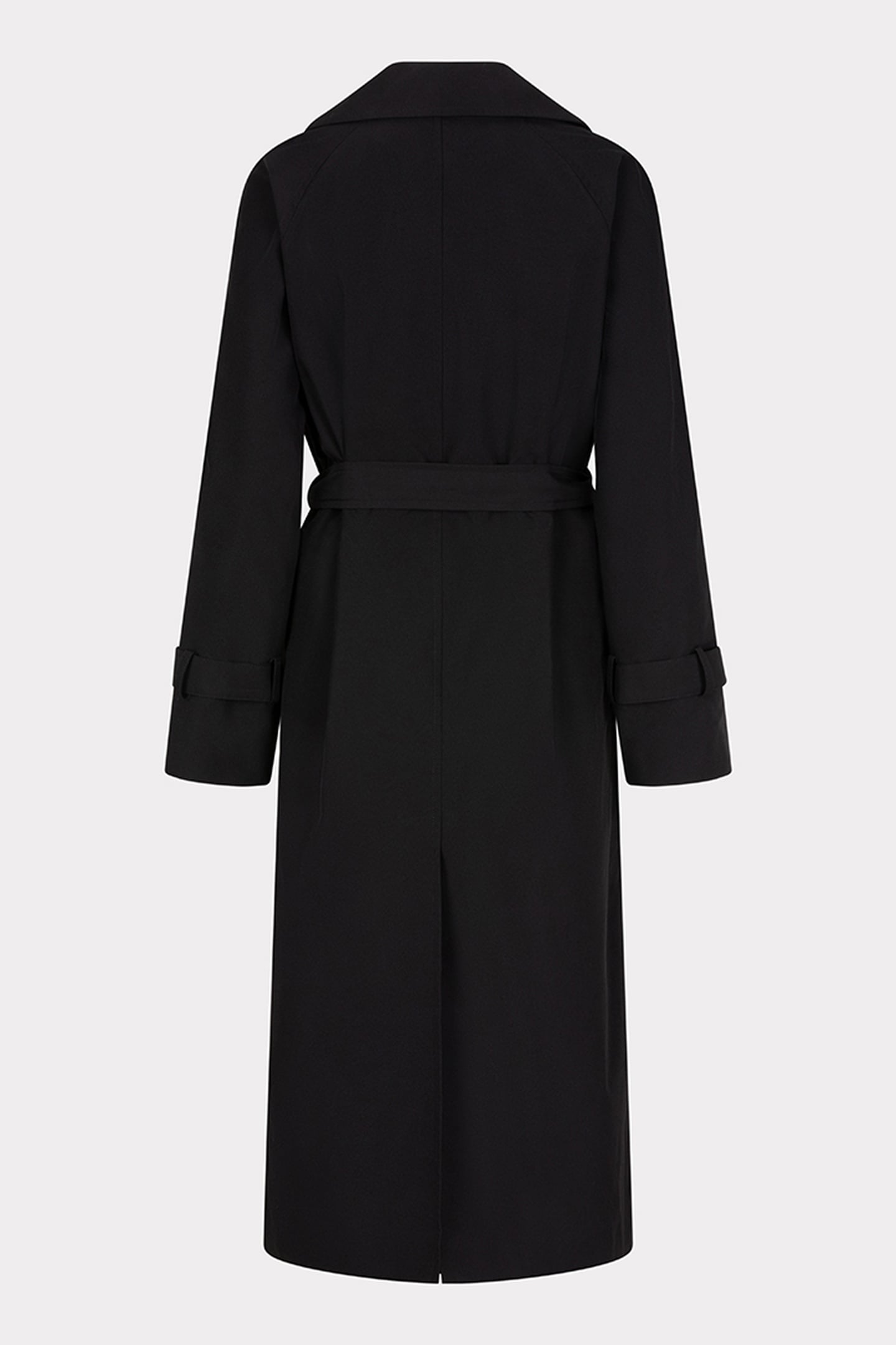 COAT TRENCH LONG BLACK 6
