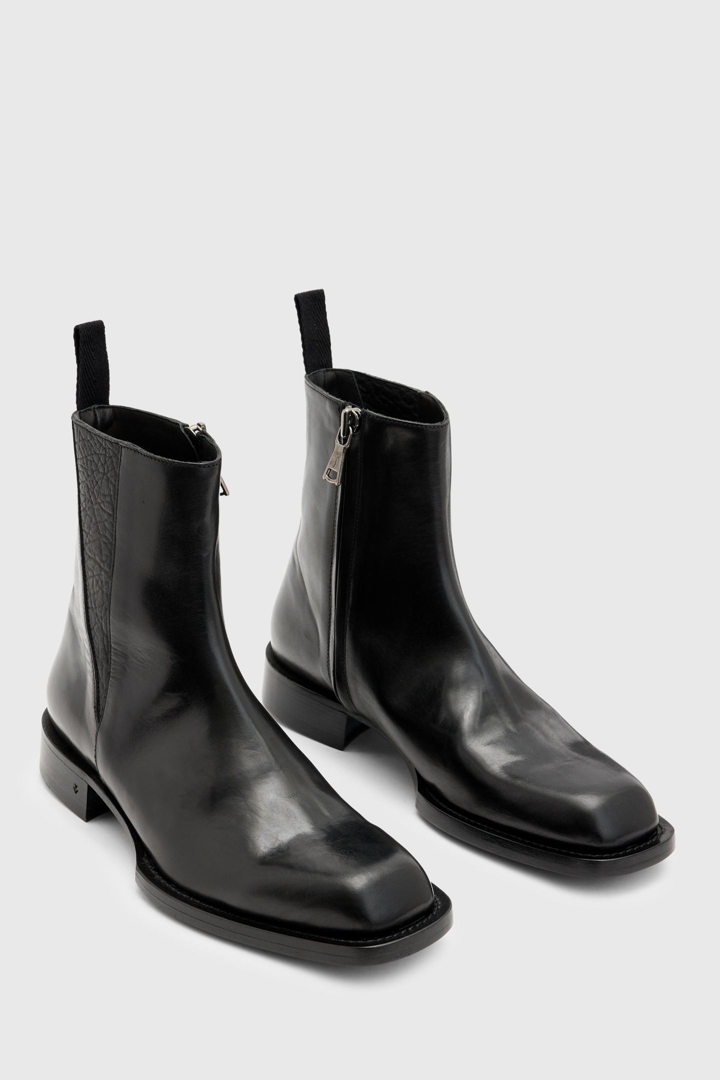 GEO ZIP BOOT BLACK 1
